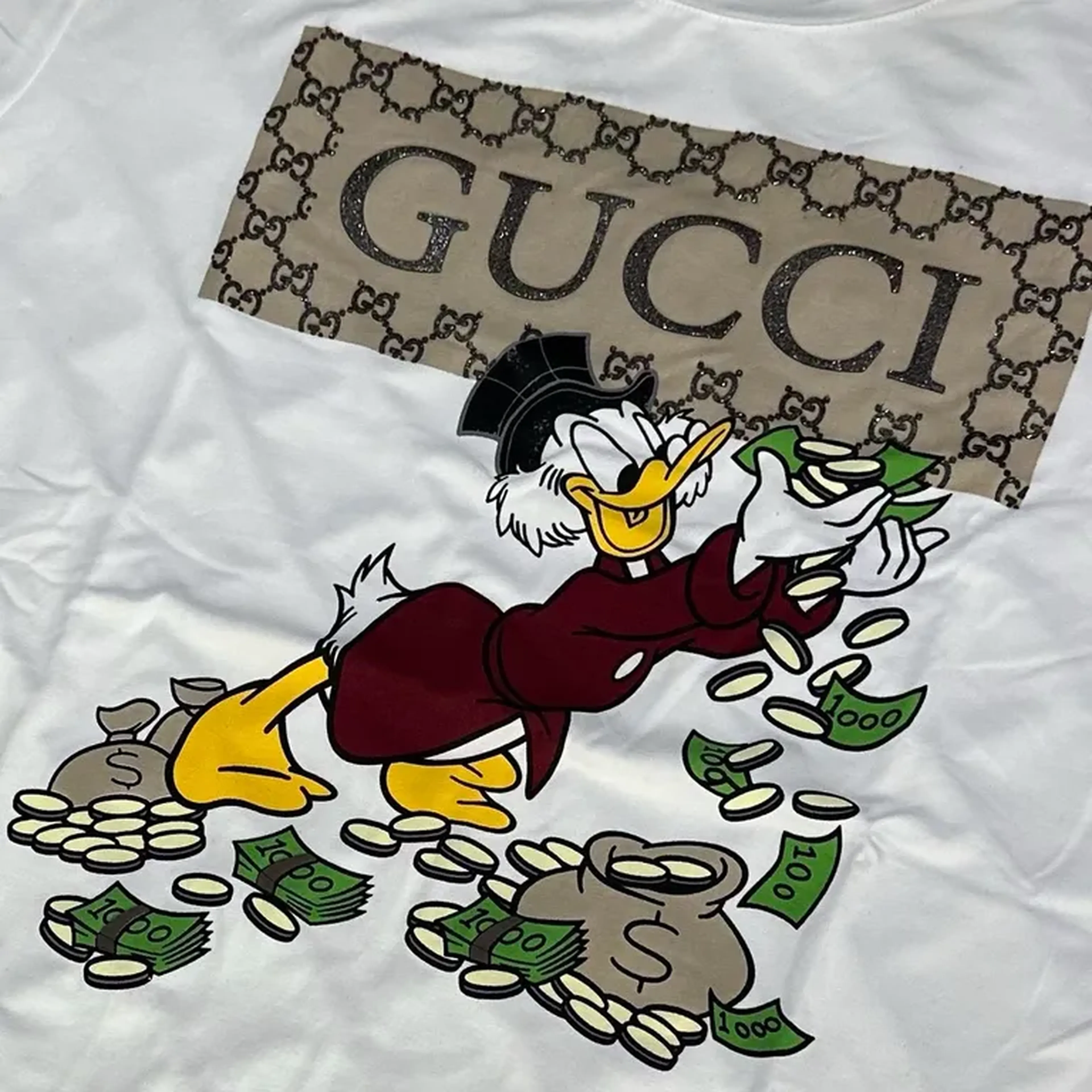 Camiseta Disnep x Gucci - Tio Patinhas imagem