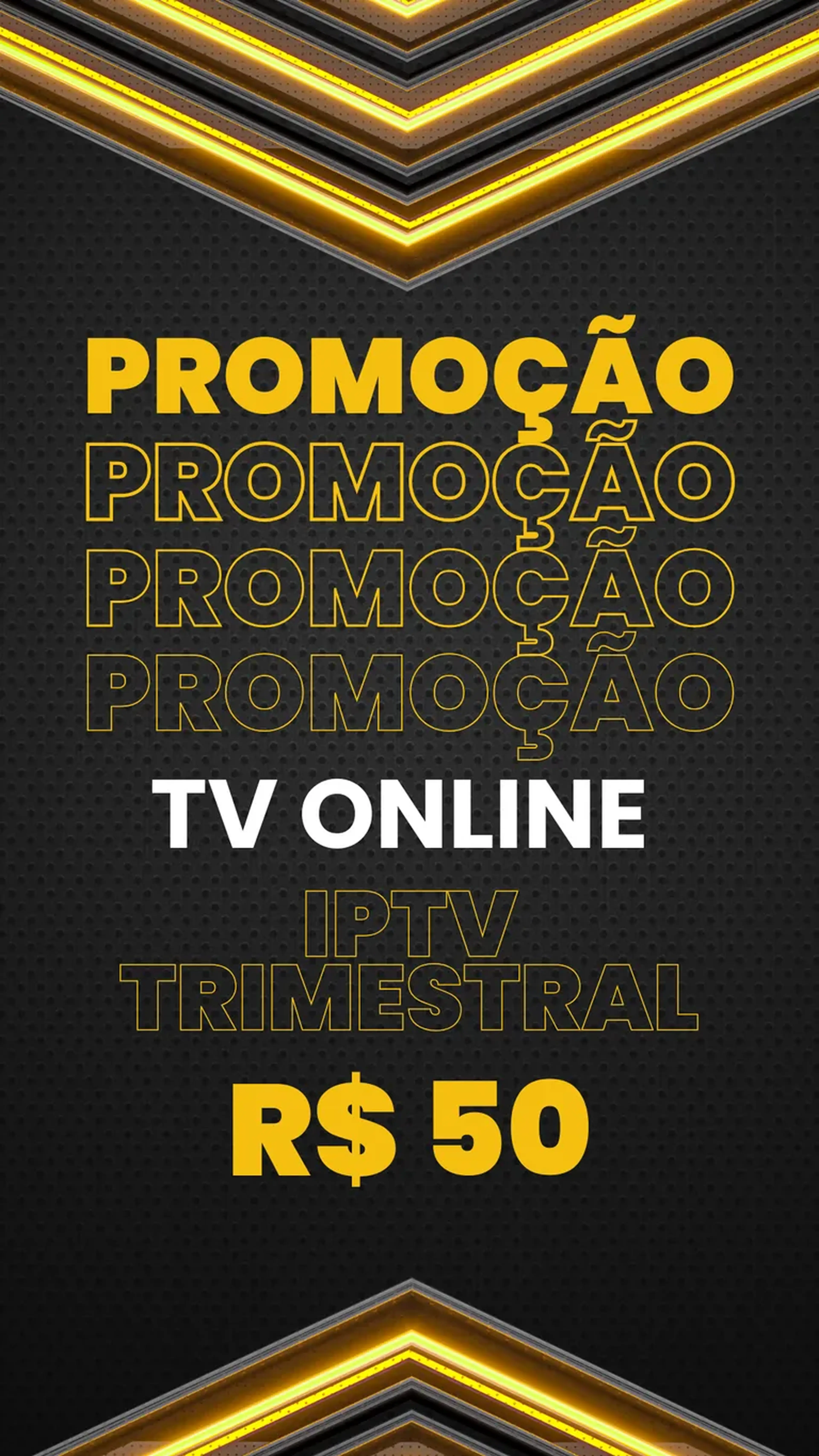 IPTV TRIMESTRAL 1 TELA imagem