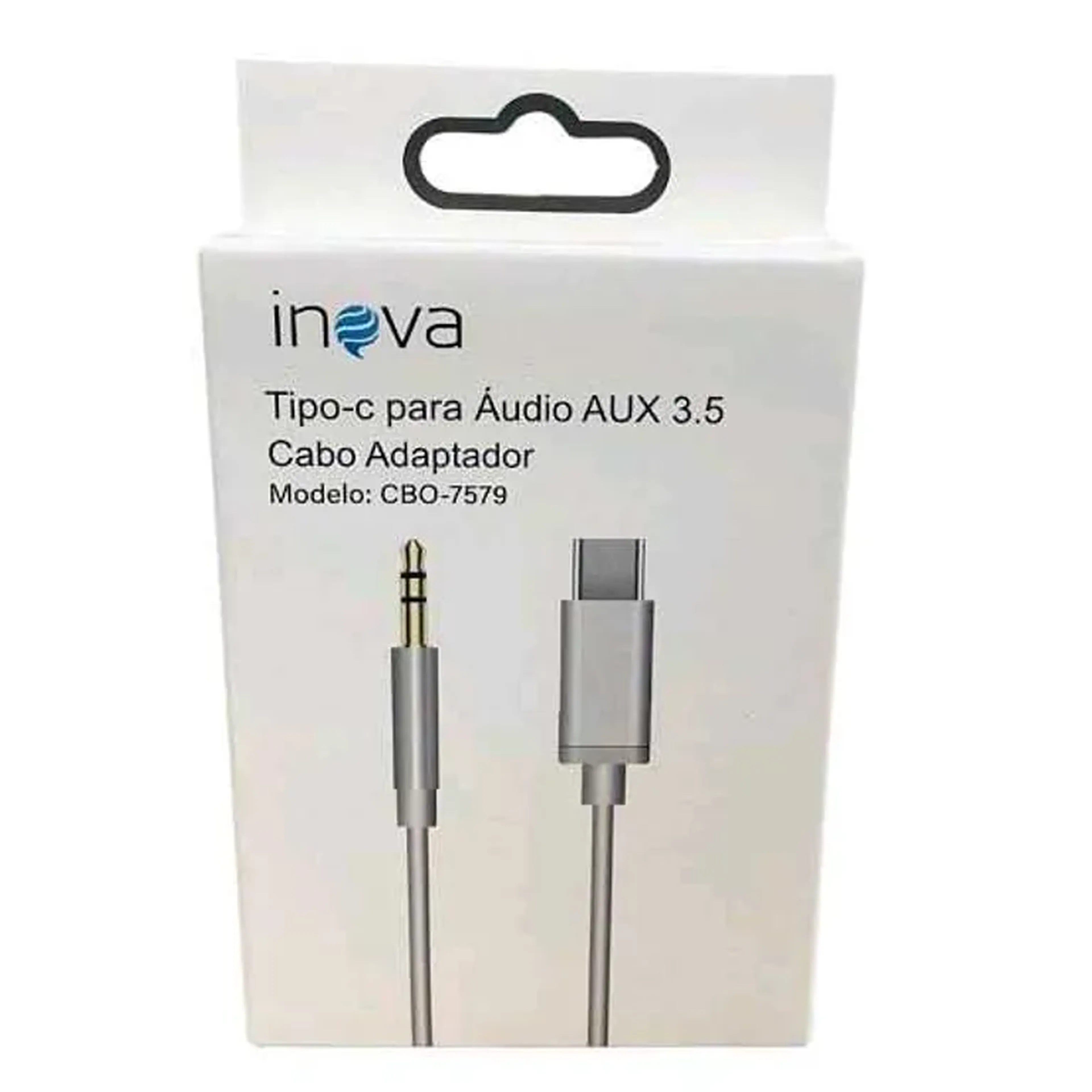 Cabo Adaptador Tipo C x P2 Inova CBO-7579 - 3 dias de garantia imagem