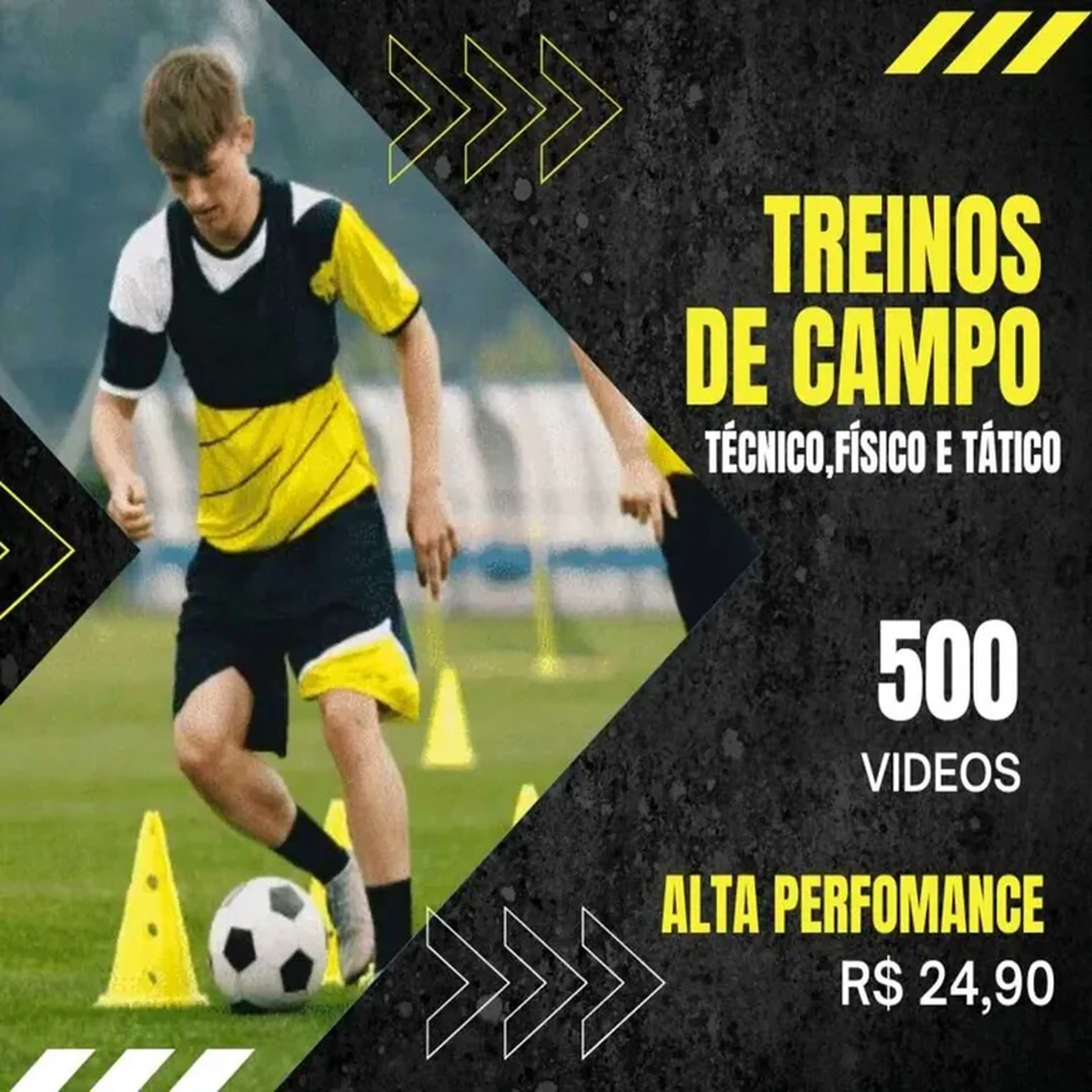 500 TREINOS DE CAMPO COMPLETO imagem