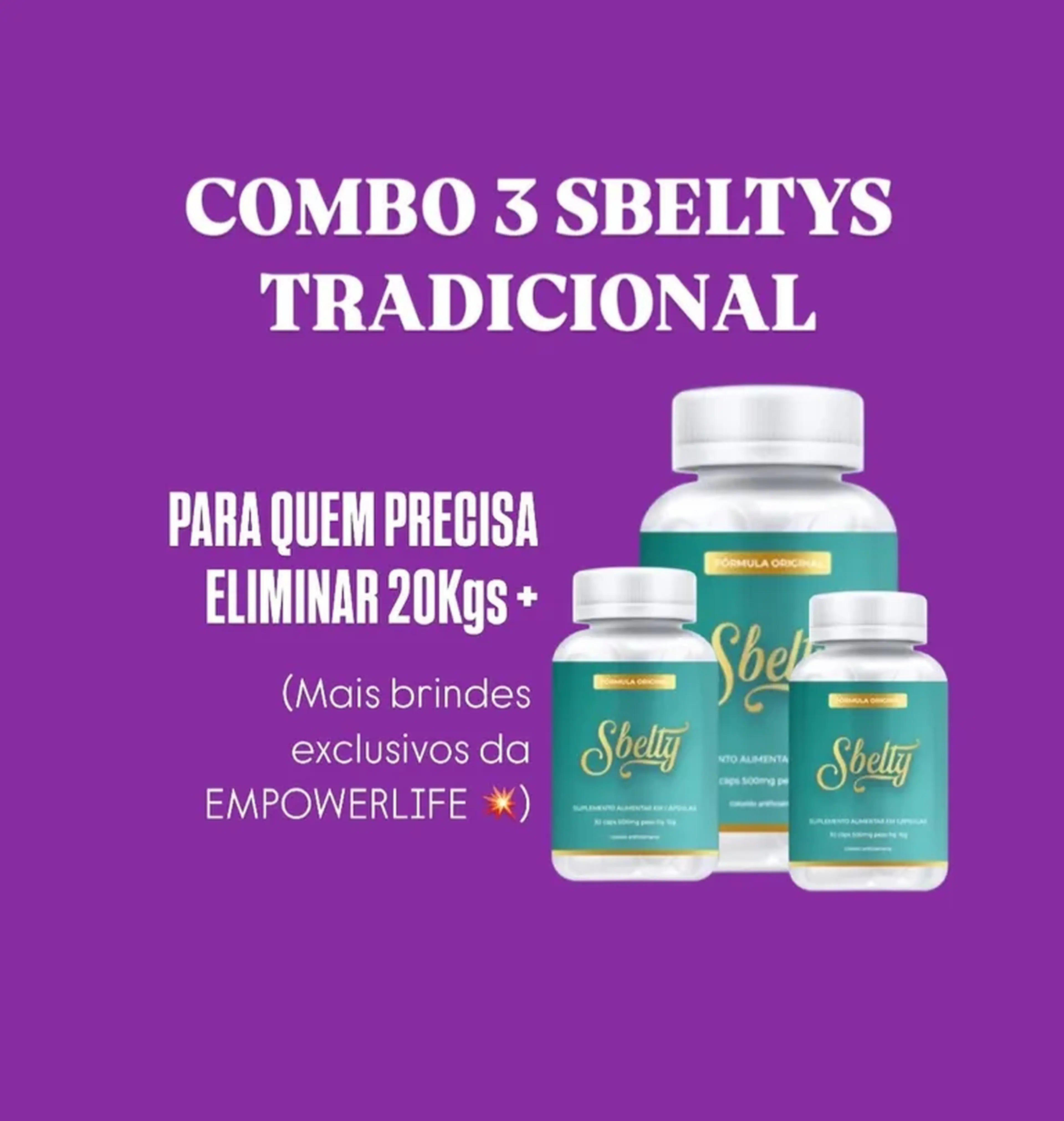 COMBO BIG POWER 💥 (ELIMINE ATÉ 20KGS OU MAIS) imagem