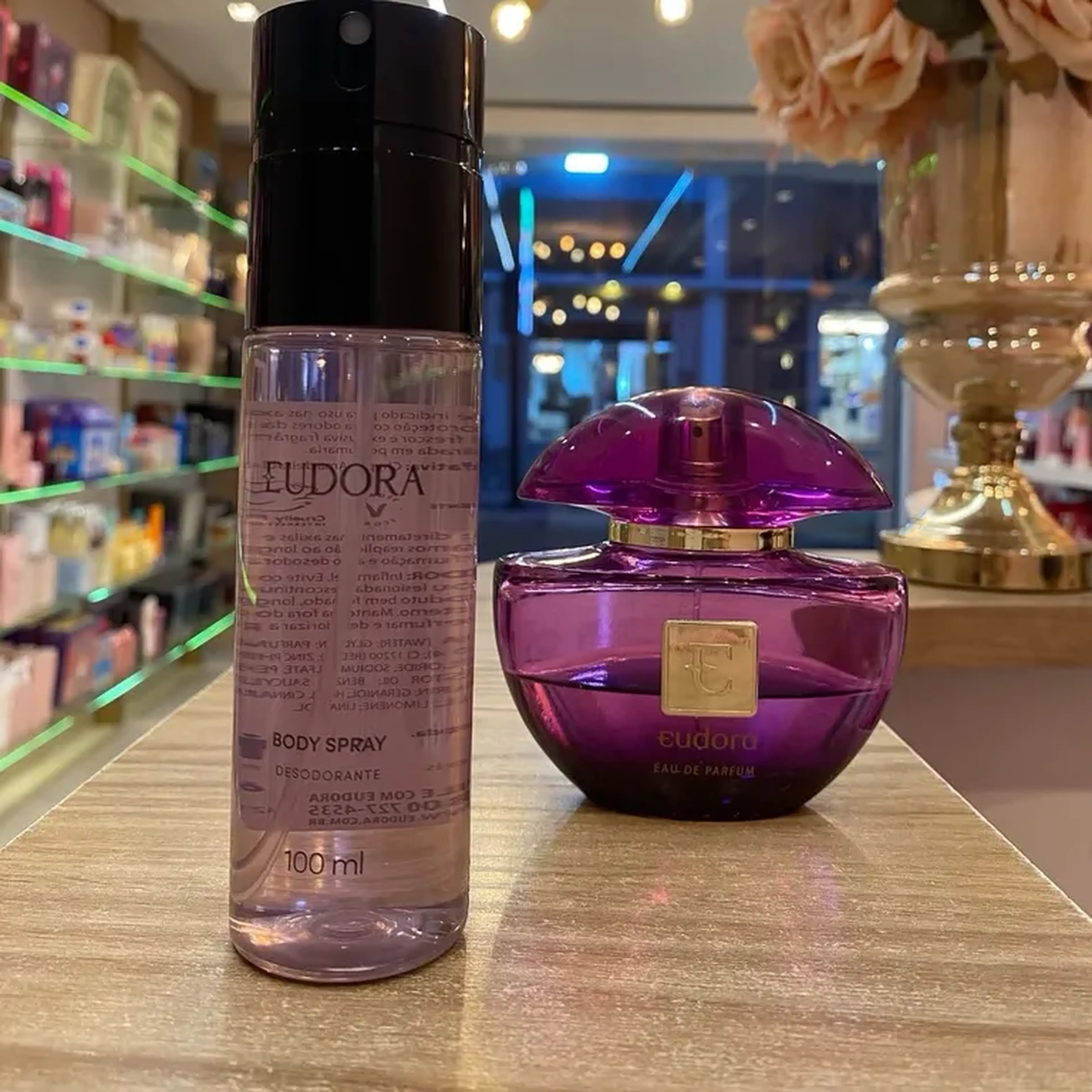 Eudora Body Spray ROXO 100Ml imagem