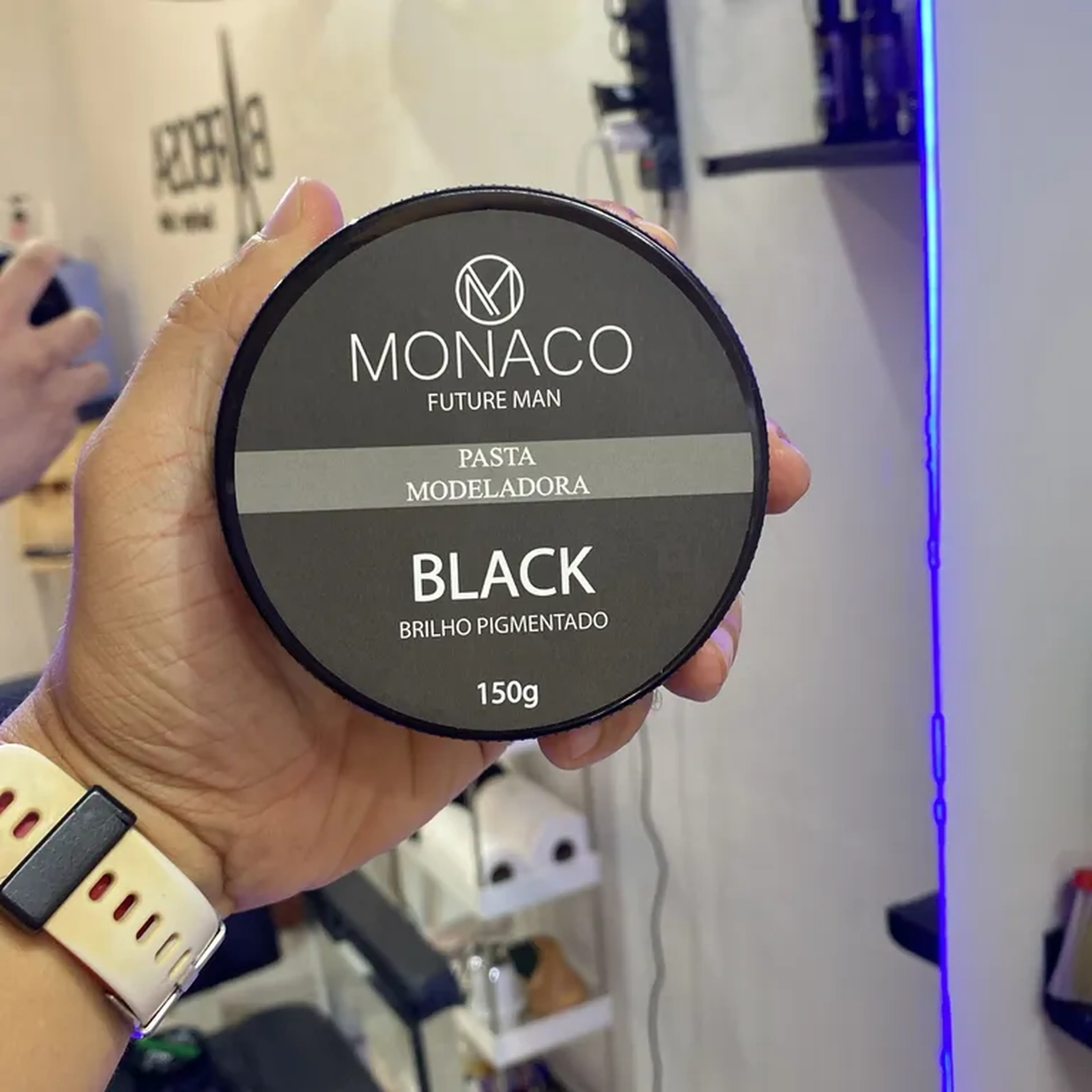Pasta Modeladora Black Monaco imagem