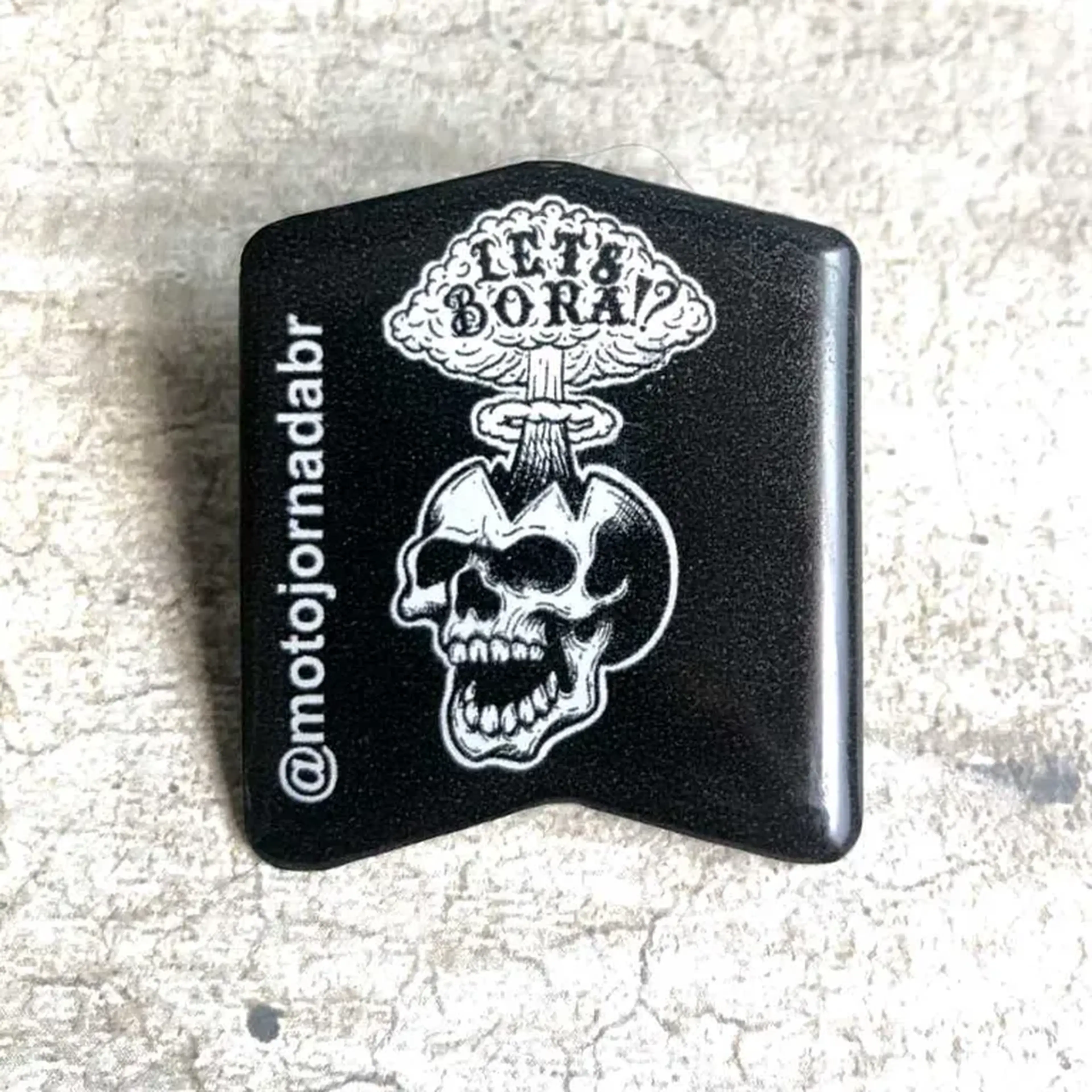 Botton Caveira 💀 imagem