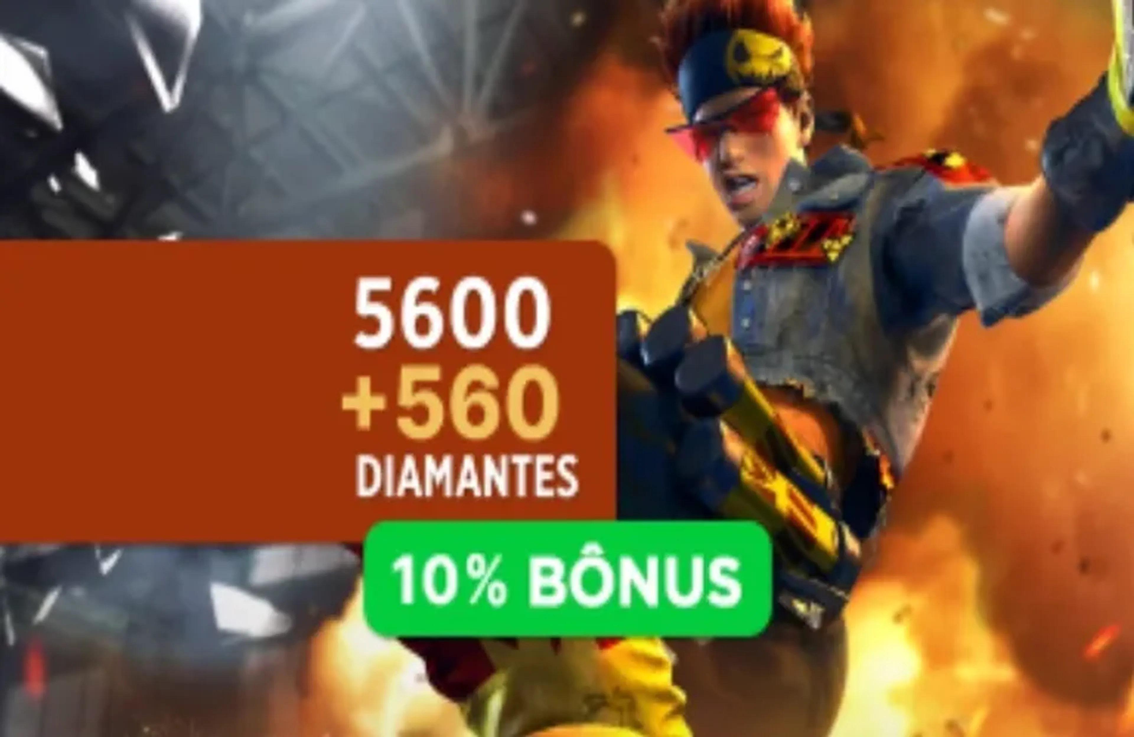 5.600 Diamantes +10% de Bônus imagem