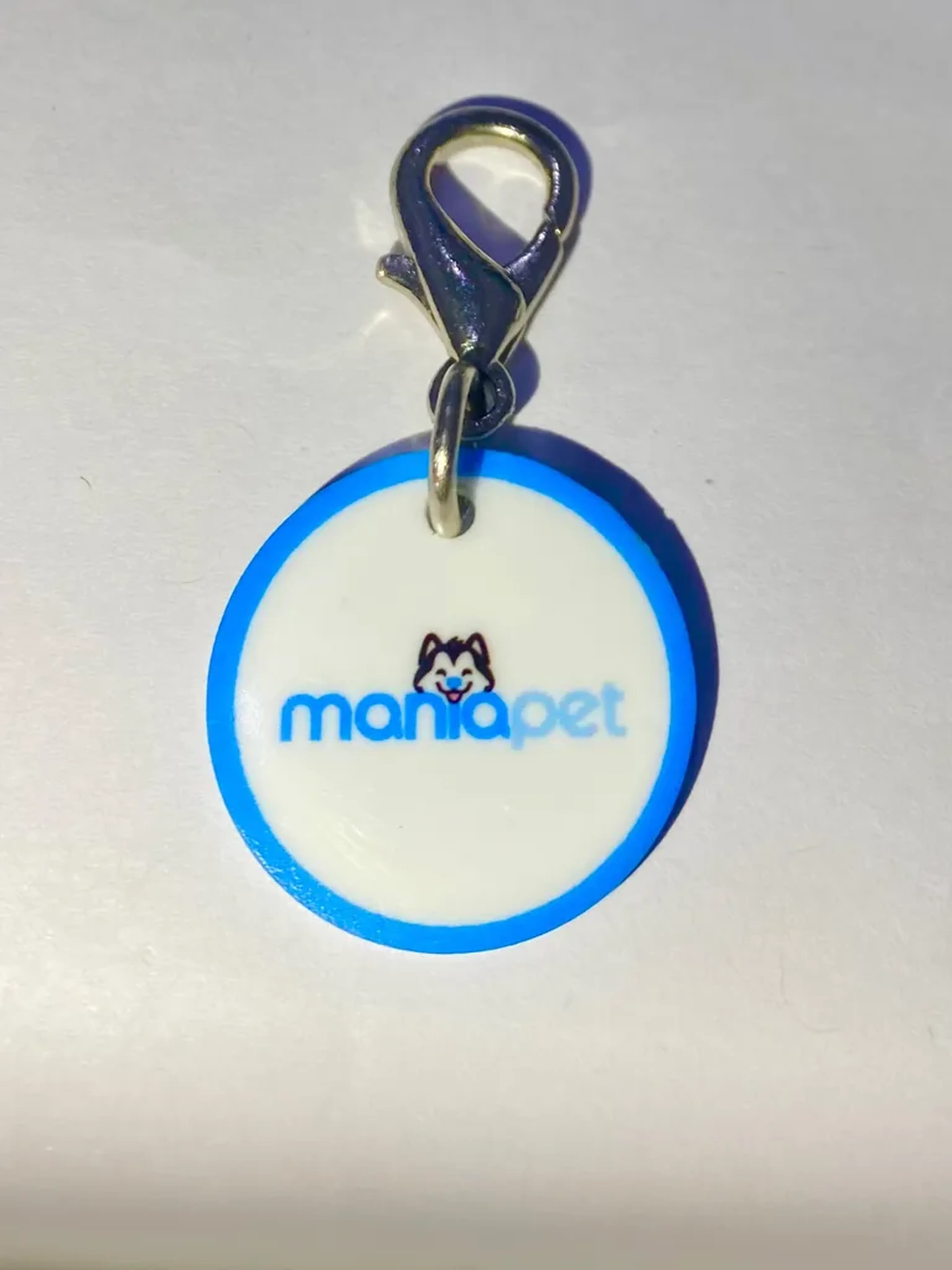 Tag id pet da mania QR code imagem