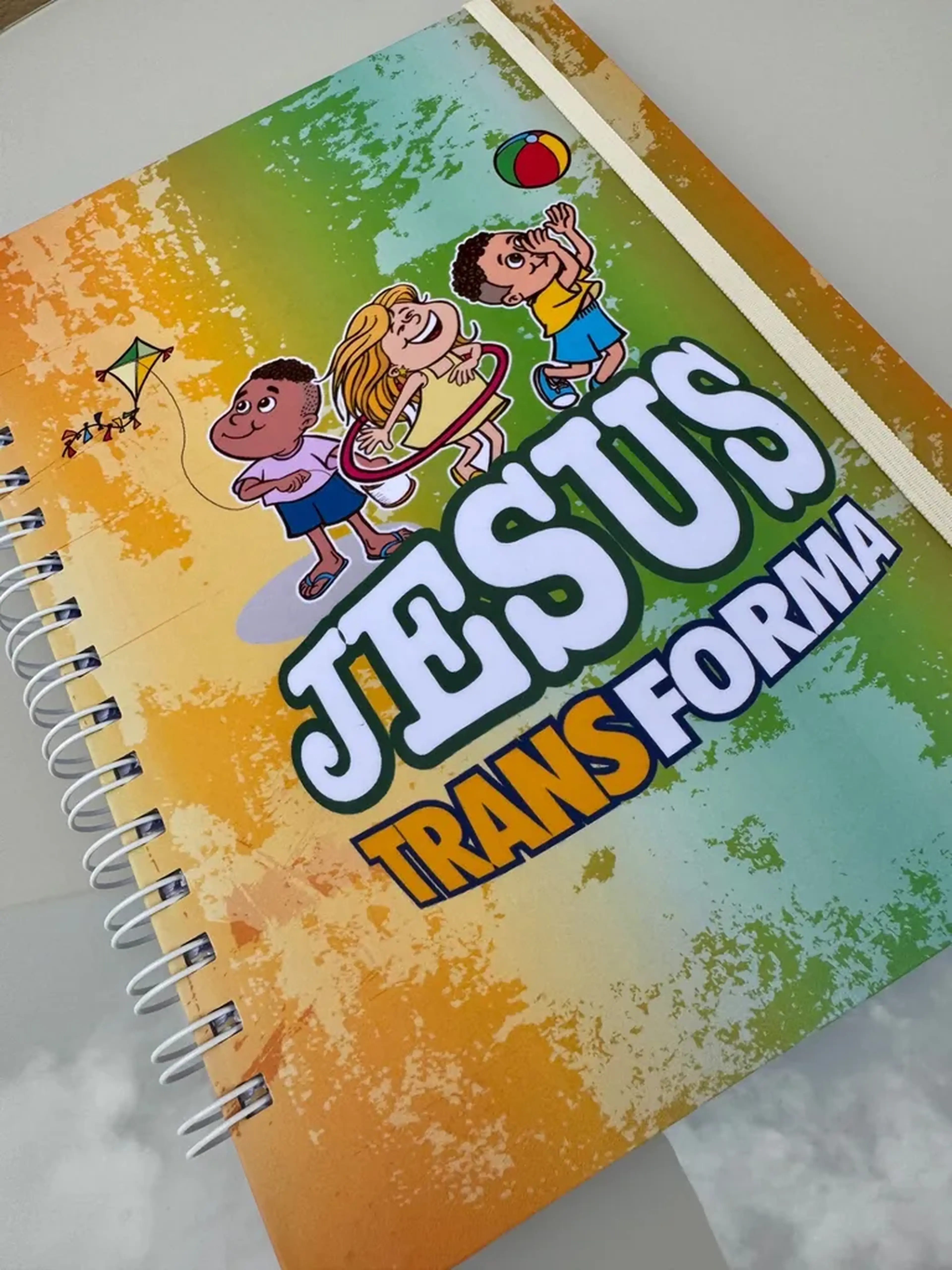 Caderno de Wire-o| Coleção Jesus Transforma imagem