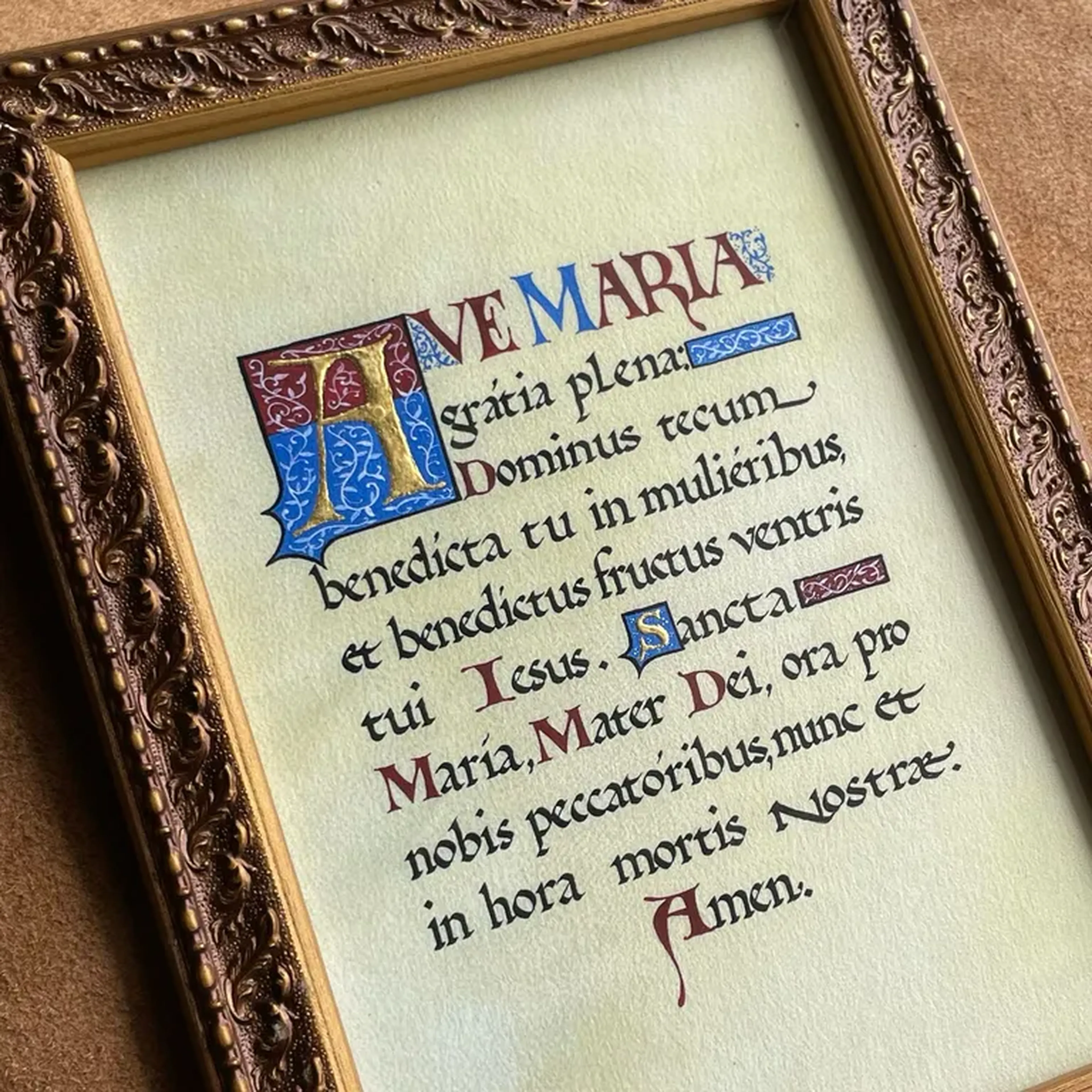 Ave Maria 20x15 (com moldura) imagem