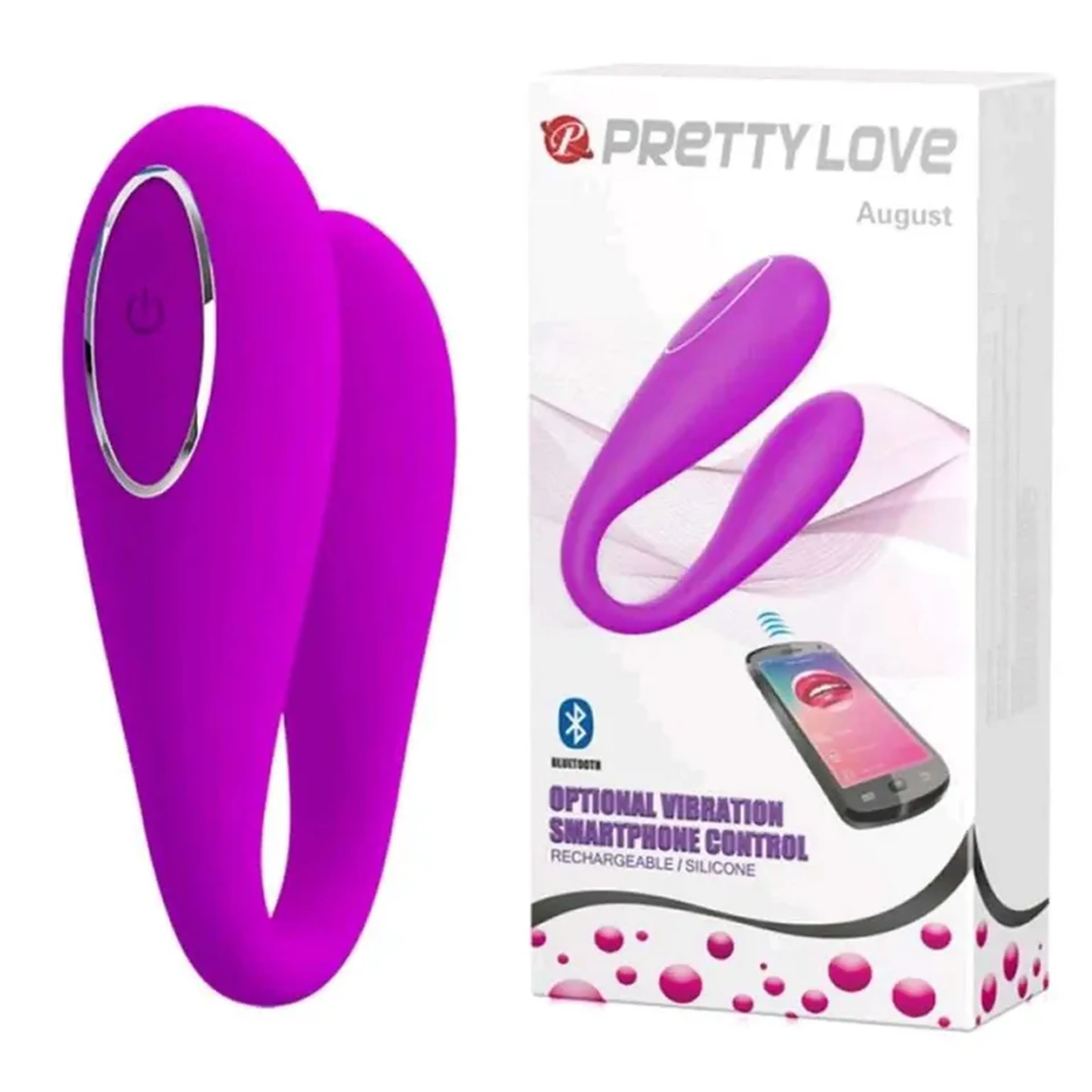 Vibrador de Casal controle por App imagem