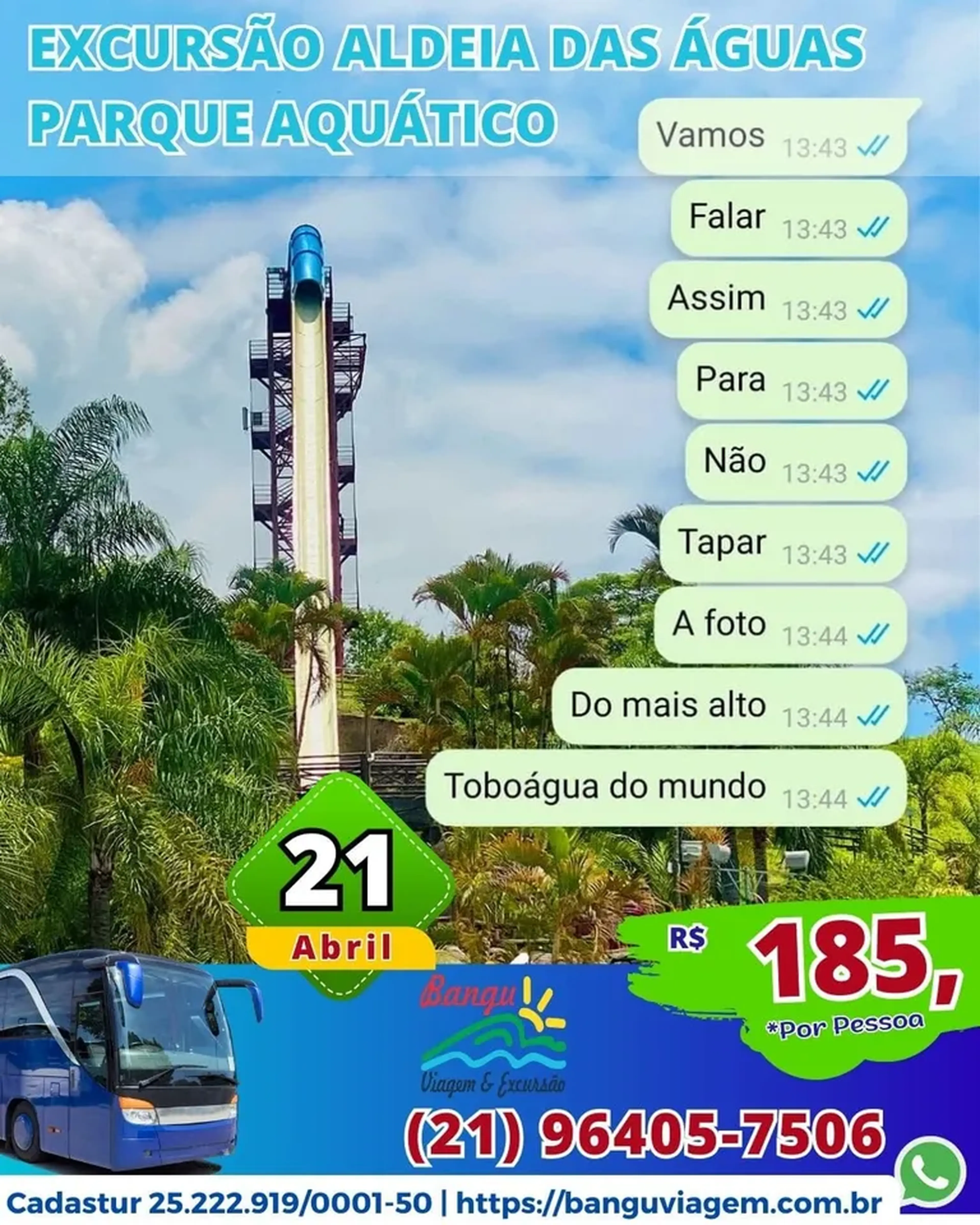 Excursão Aldeia das Águas - 21 de Abril imagem