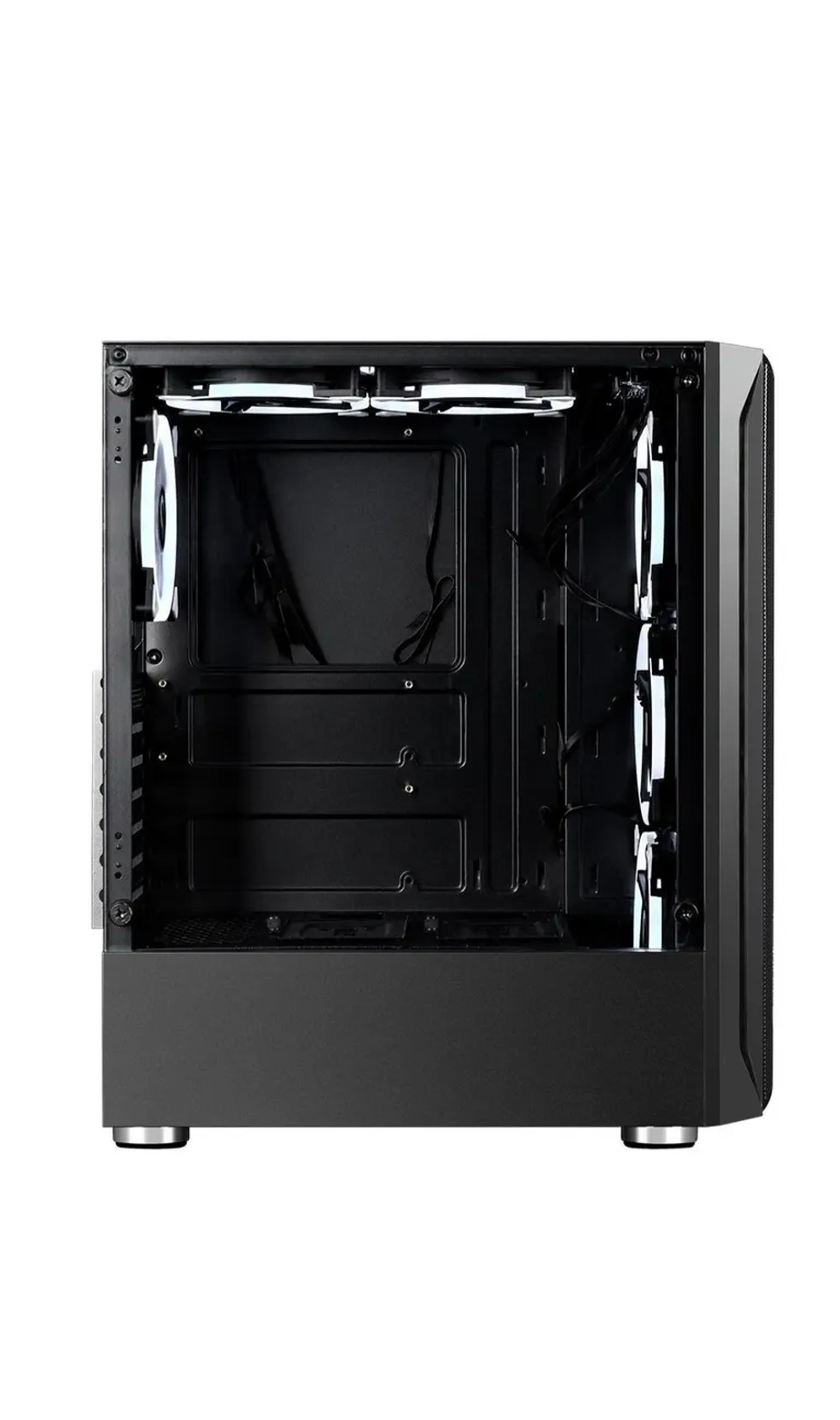 Gabinete Gamer Rise Mode Z3 Glass, Lateral em Vidro Fumê, Sem FA imagem