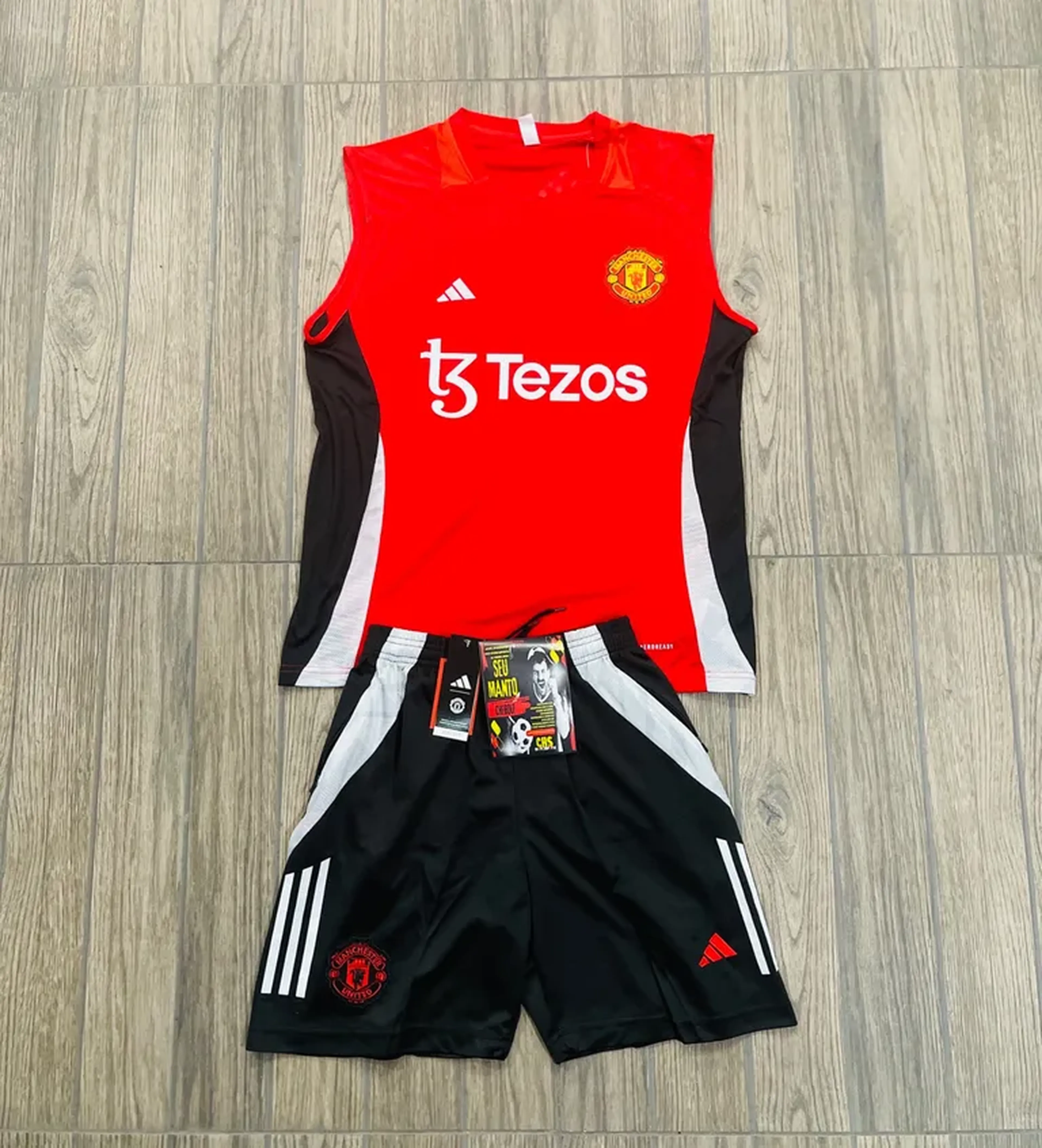 Conjunto Treino Regata Manchester United imagem