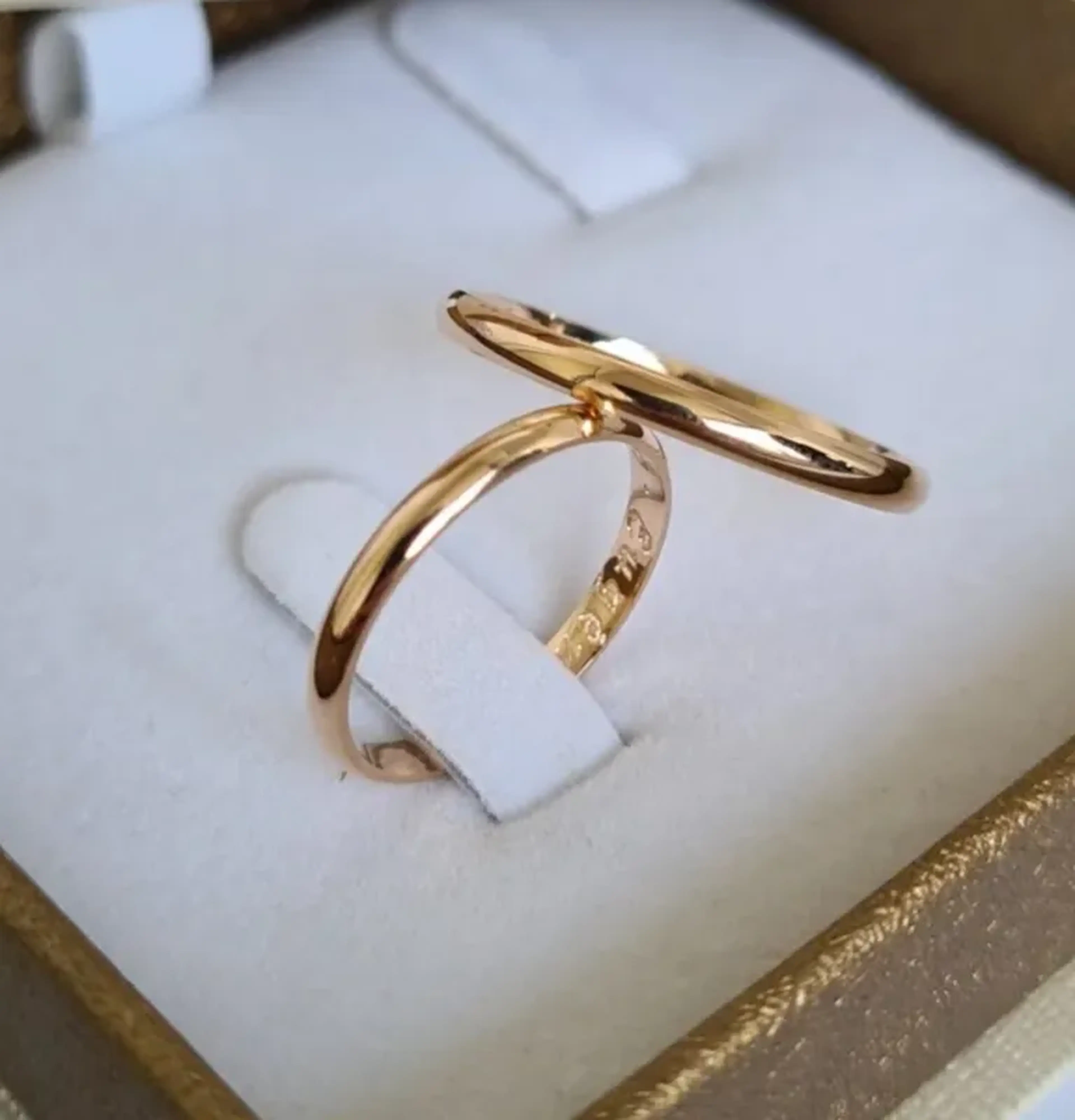 Aliancas de ouro 18k 2 mm imagem