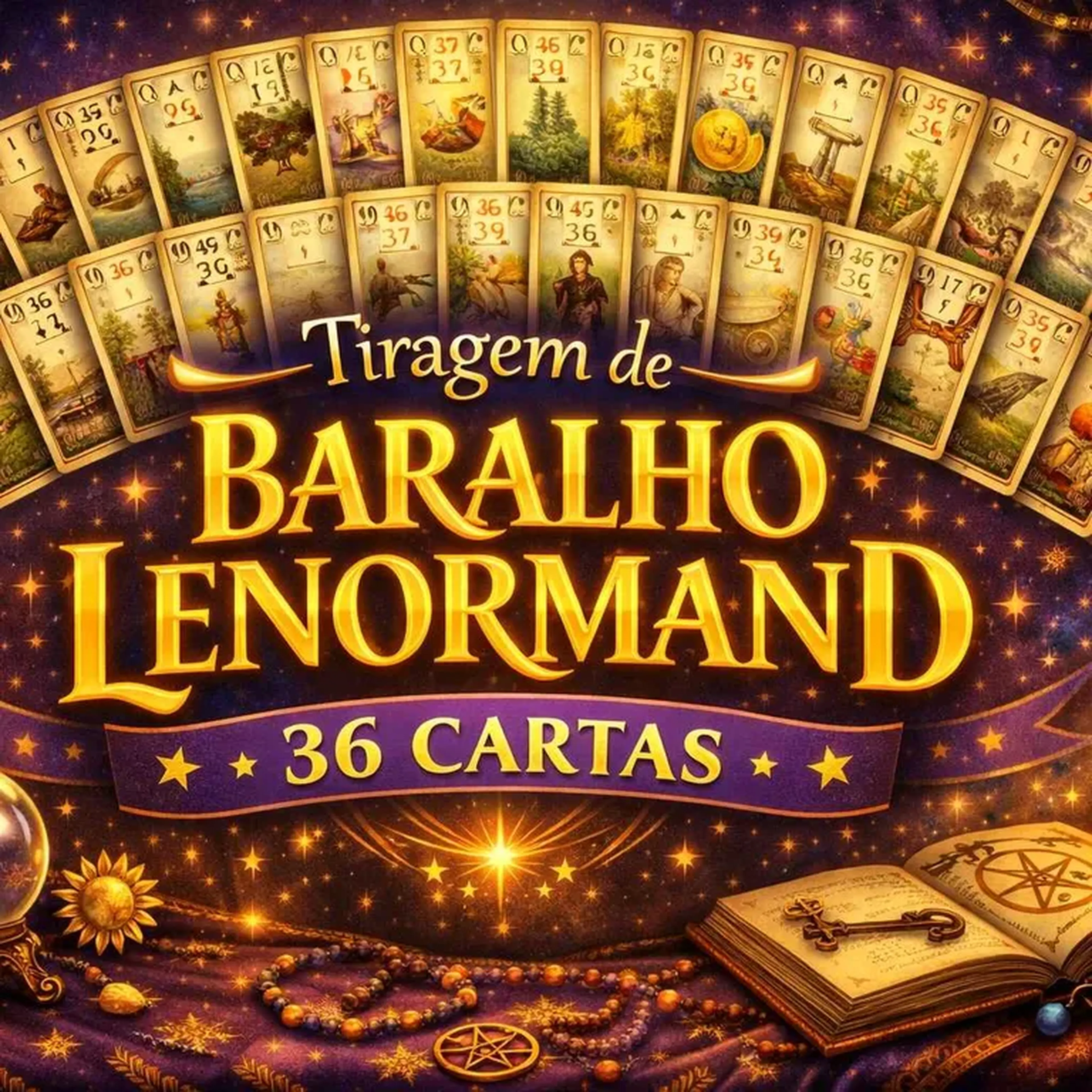 As 36 Cartas (Baralho Cigano) imagem