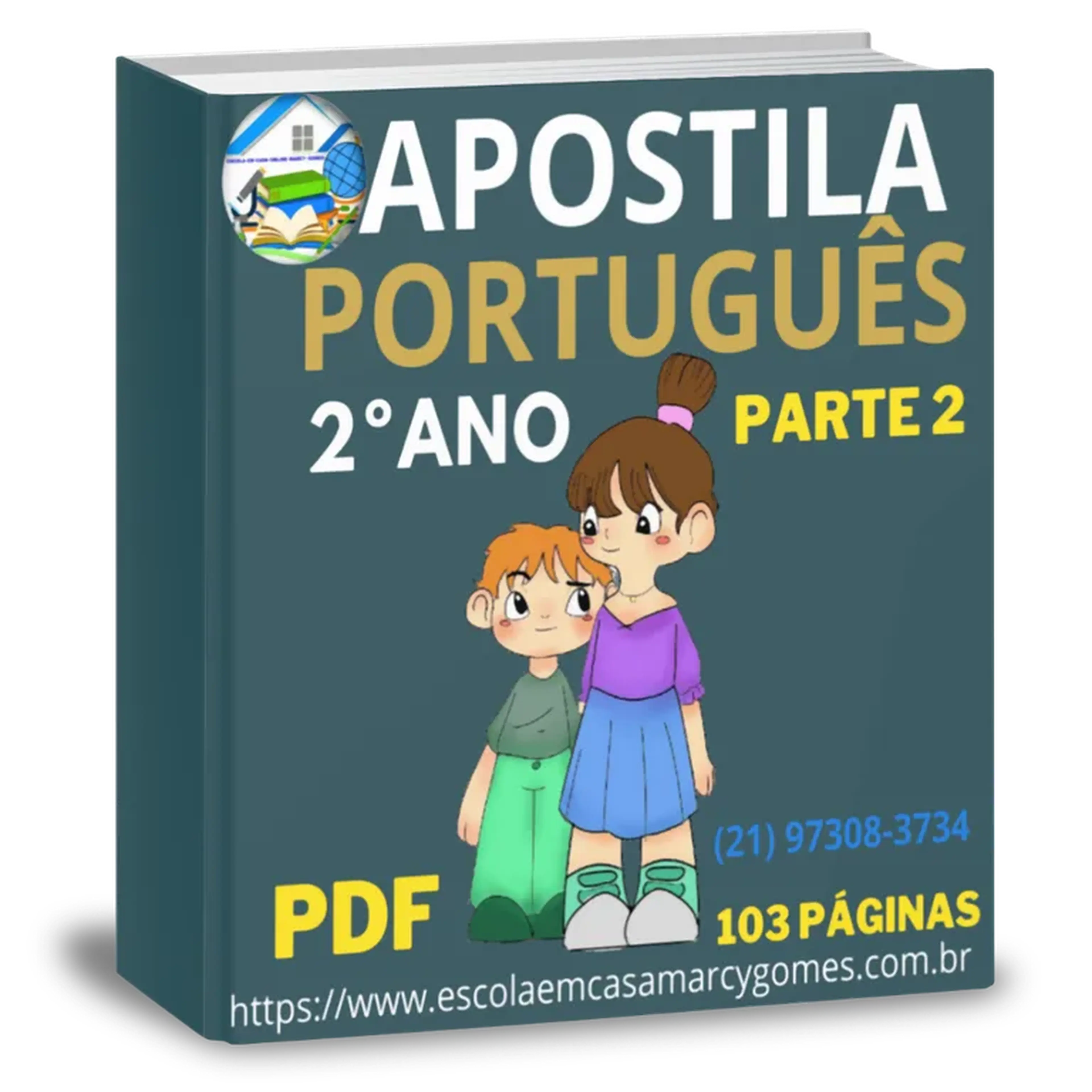 Apostila Português 2º Ano. P2. 103Pg. PDF imagem