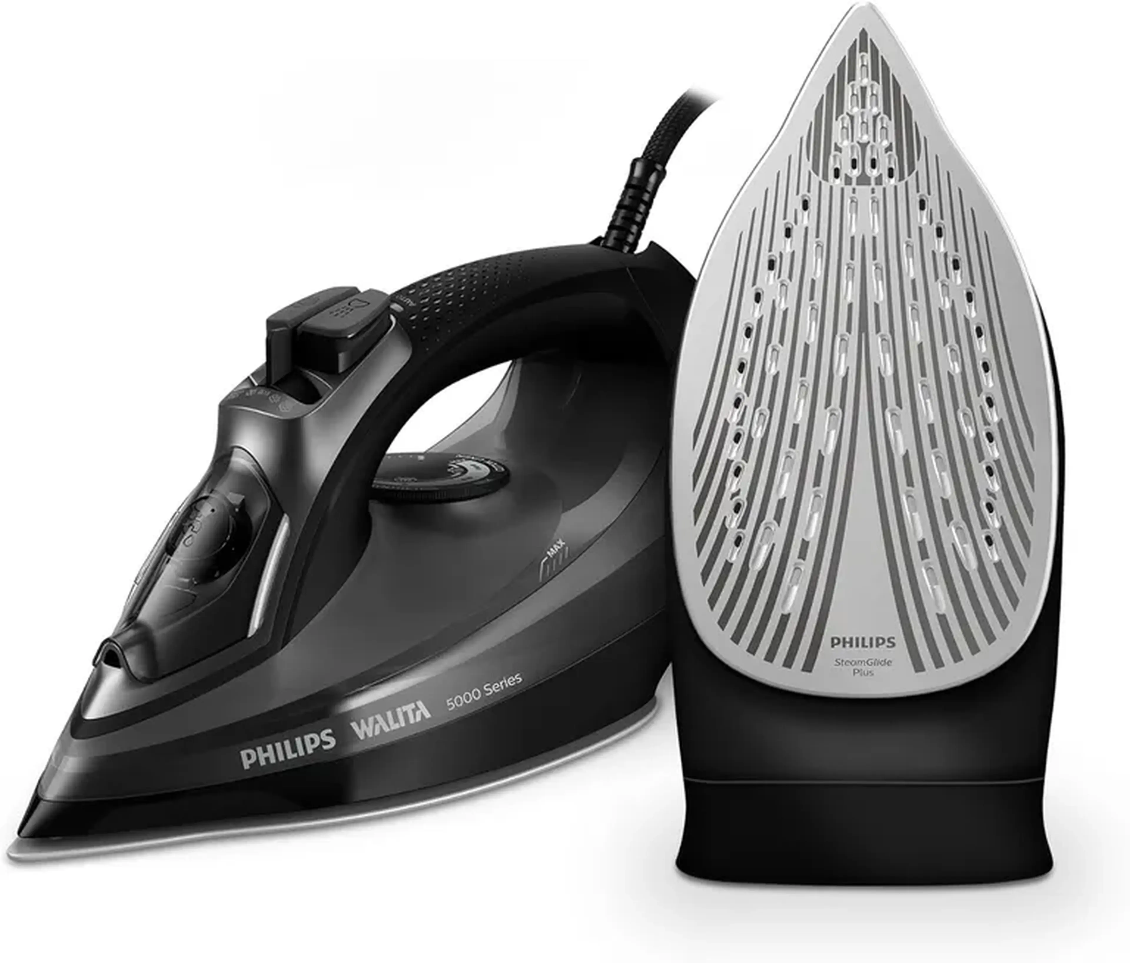 Philips Walita Preto Ferro A Vapor Série 5000 1470 imagem