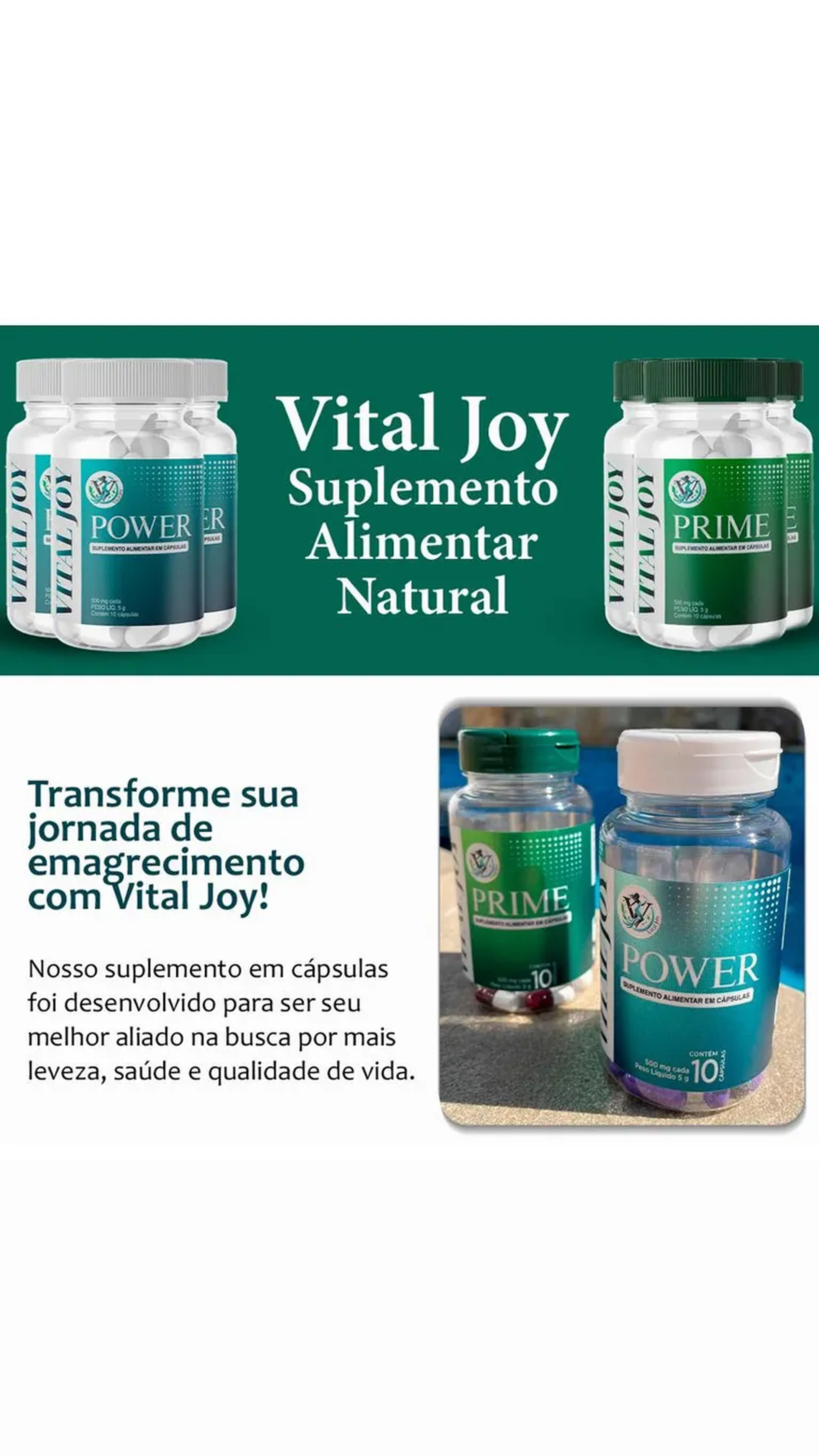 kit Emagrecedor Vital Joy imagem