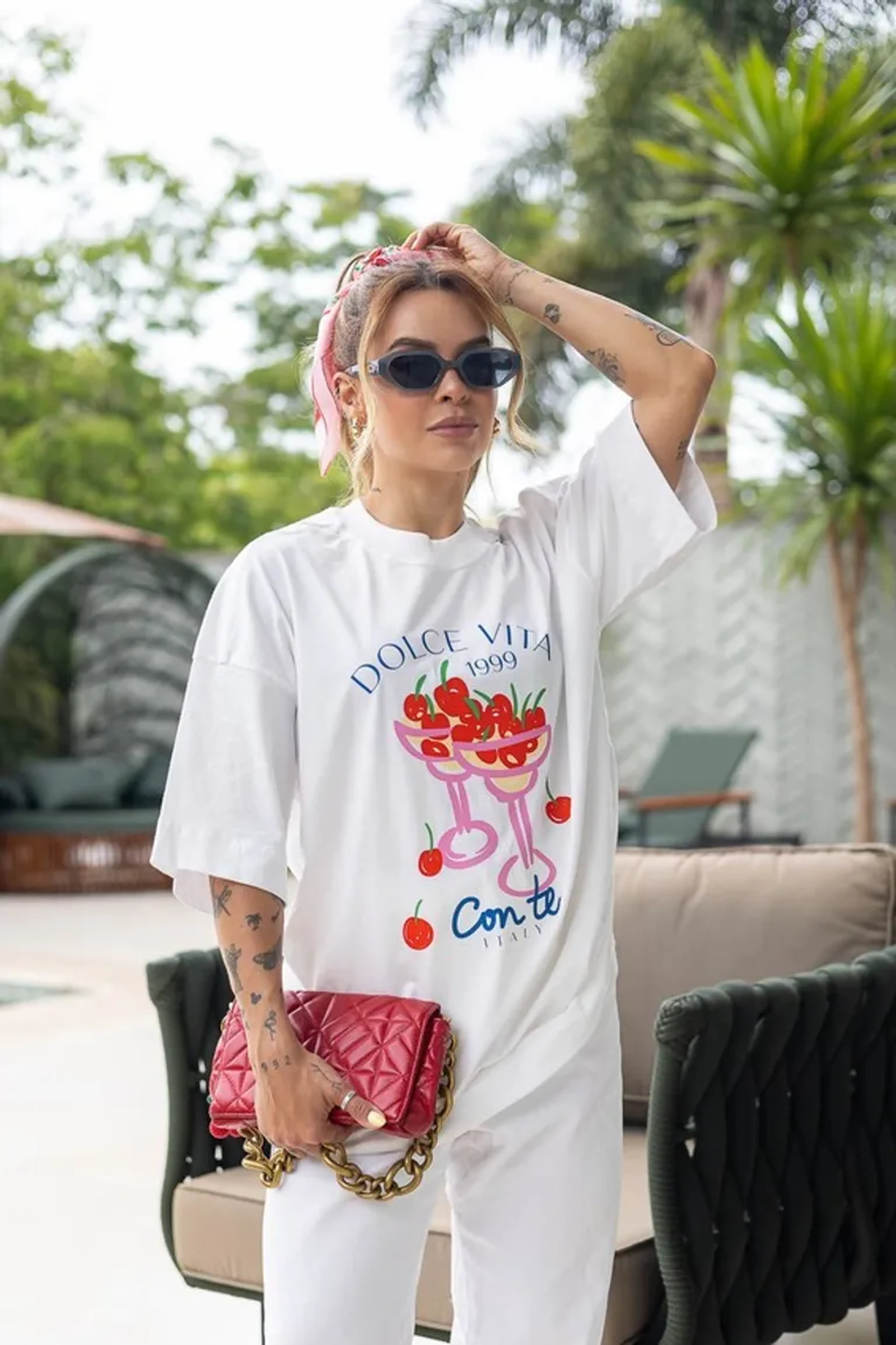 Camiseta Over Dolce Vita imagem