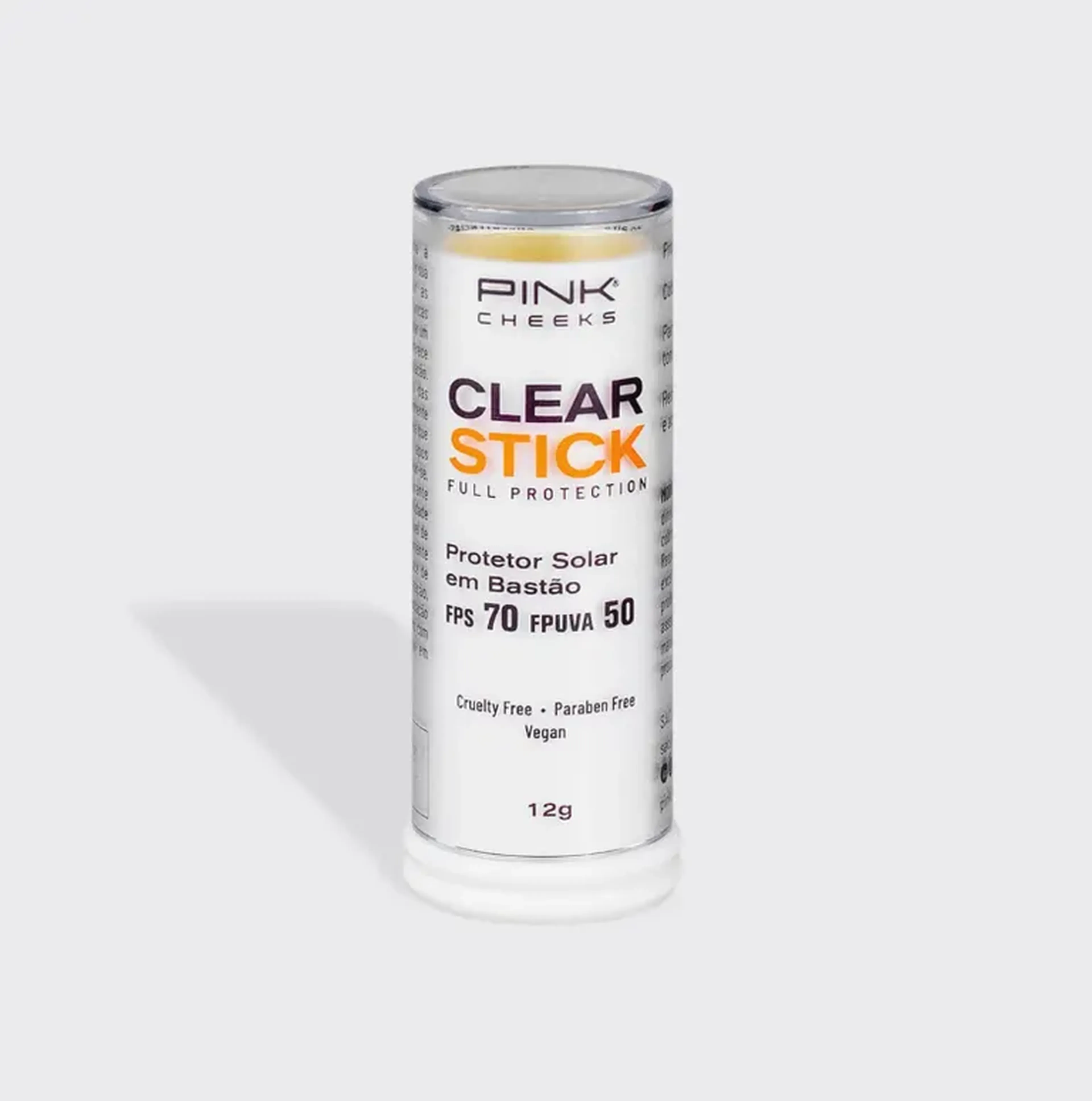 Clear Stick protetor transparente FPS70 FPUVA50 12g imagem