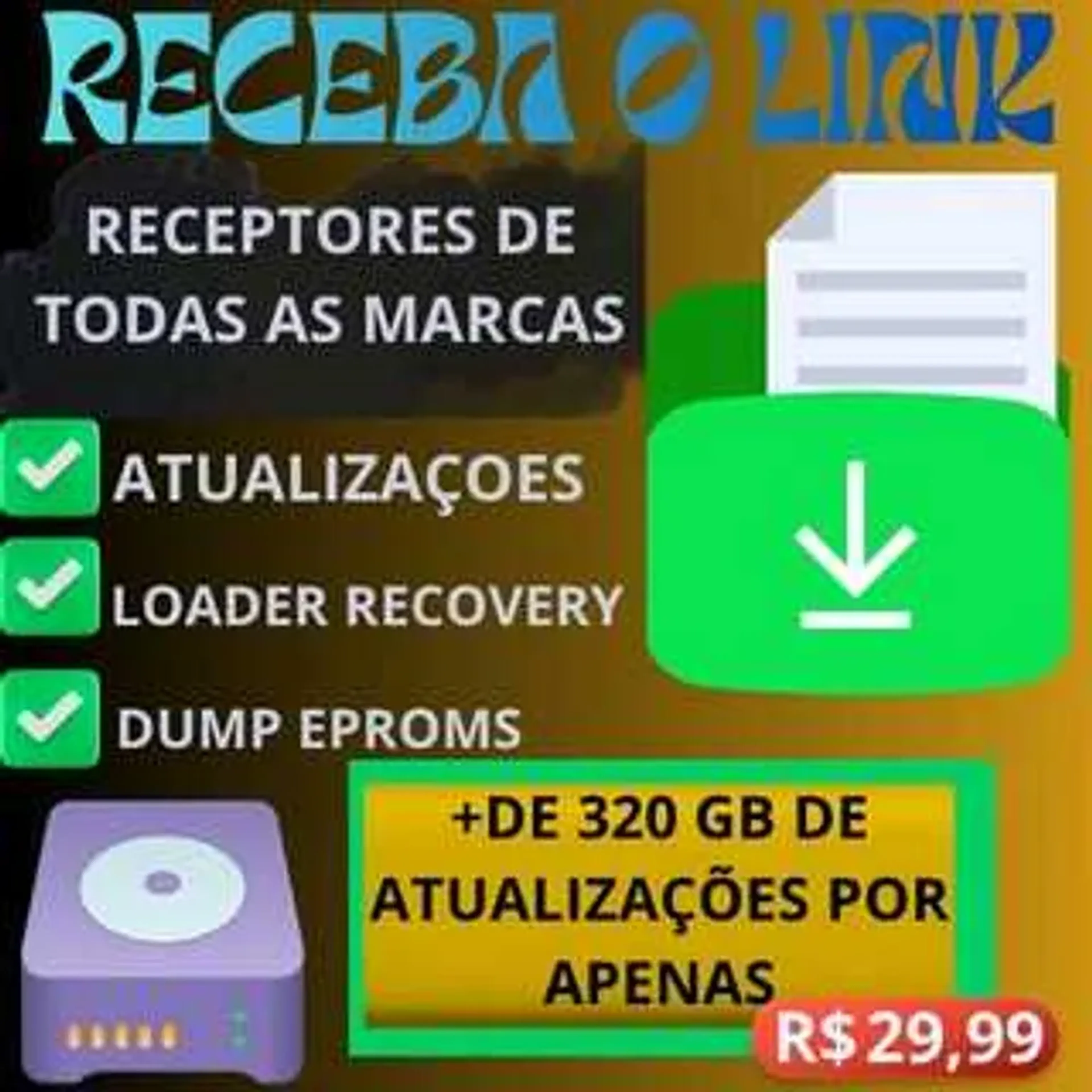 Baixe 320 GB de Atualização antigas de todas as marcas e modelos imagem