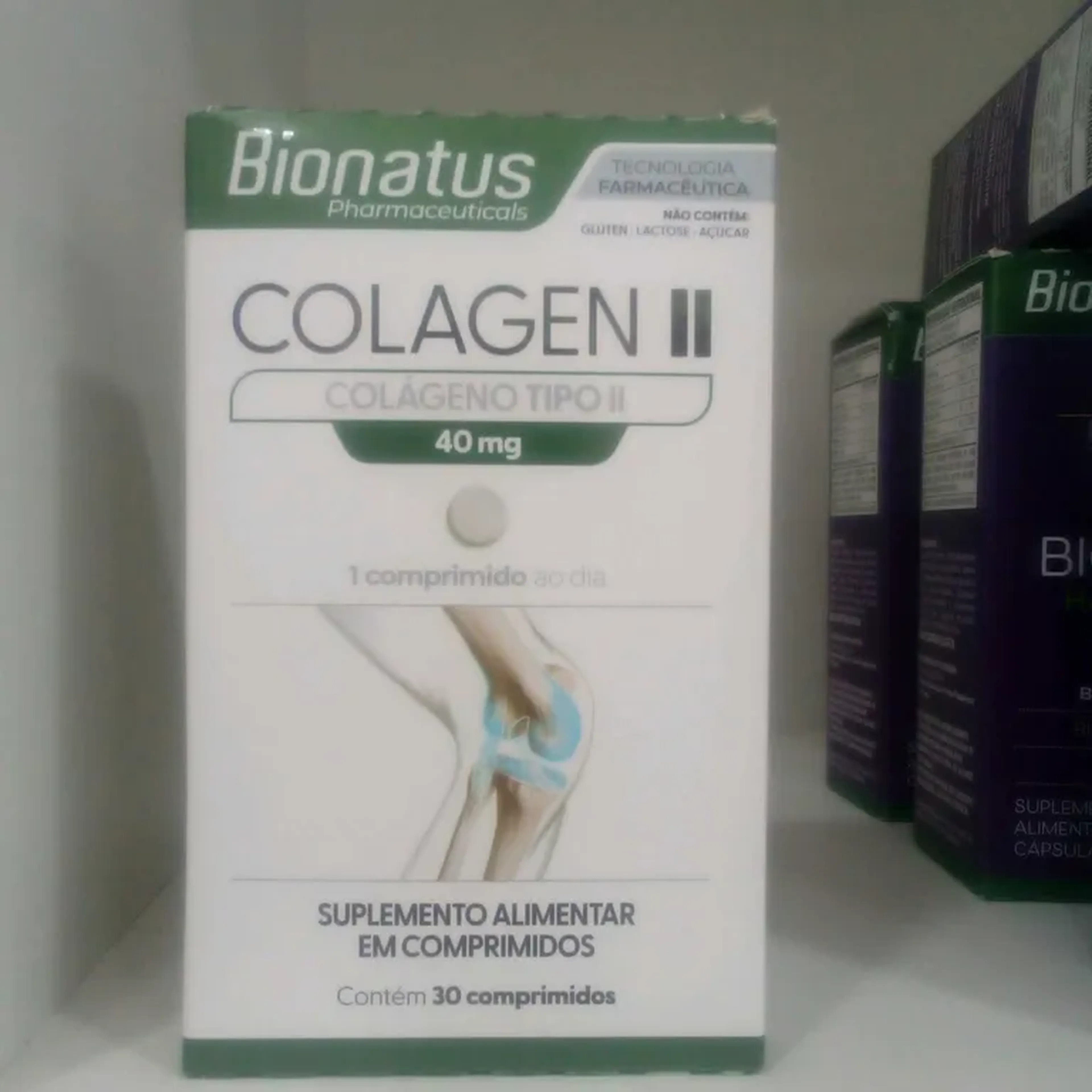 Colagen ll colágeno tipo ll 40mg 30cp imagem