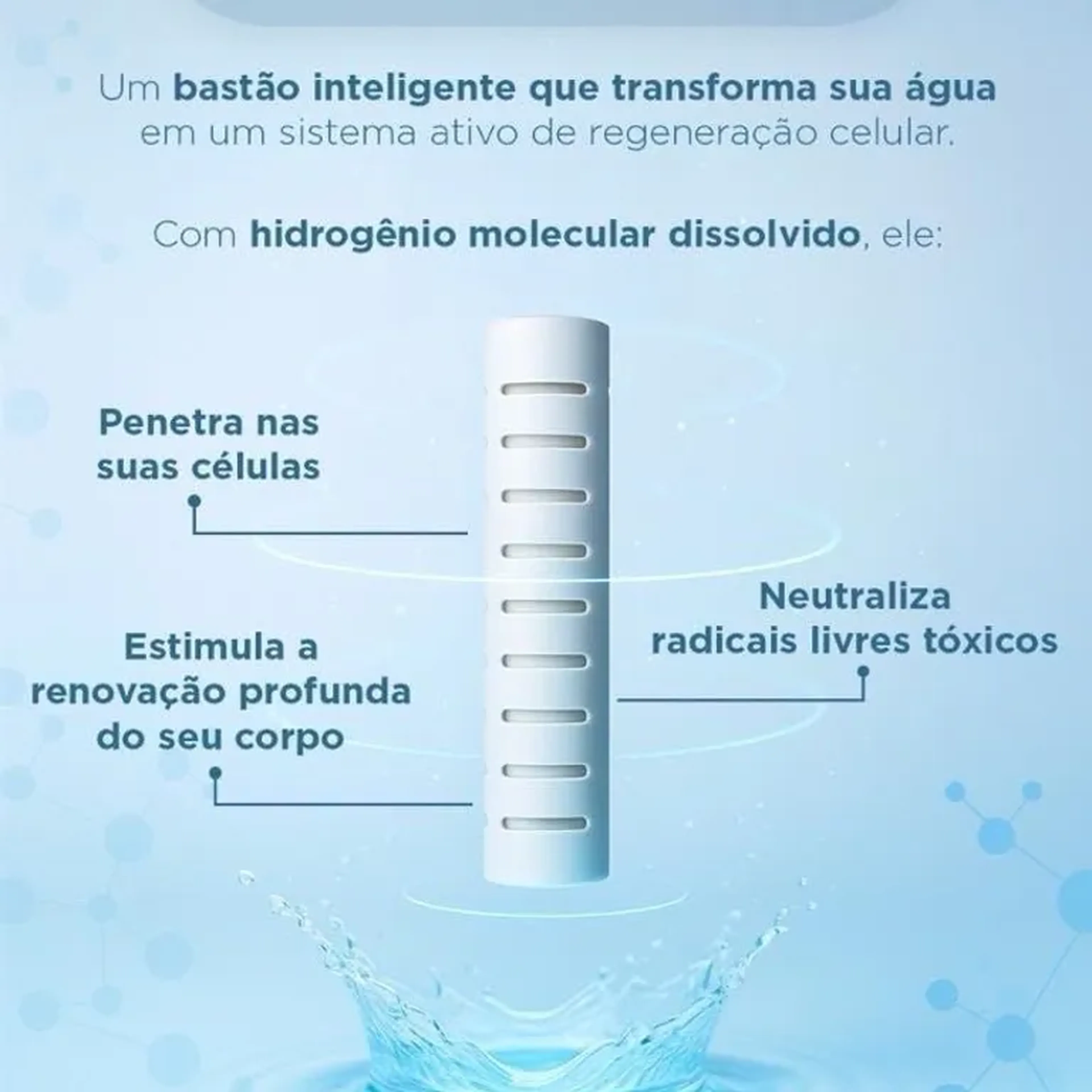 BASTÃO VITAE WATER HIDROGEN imagem