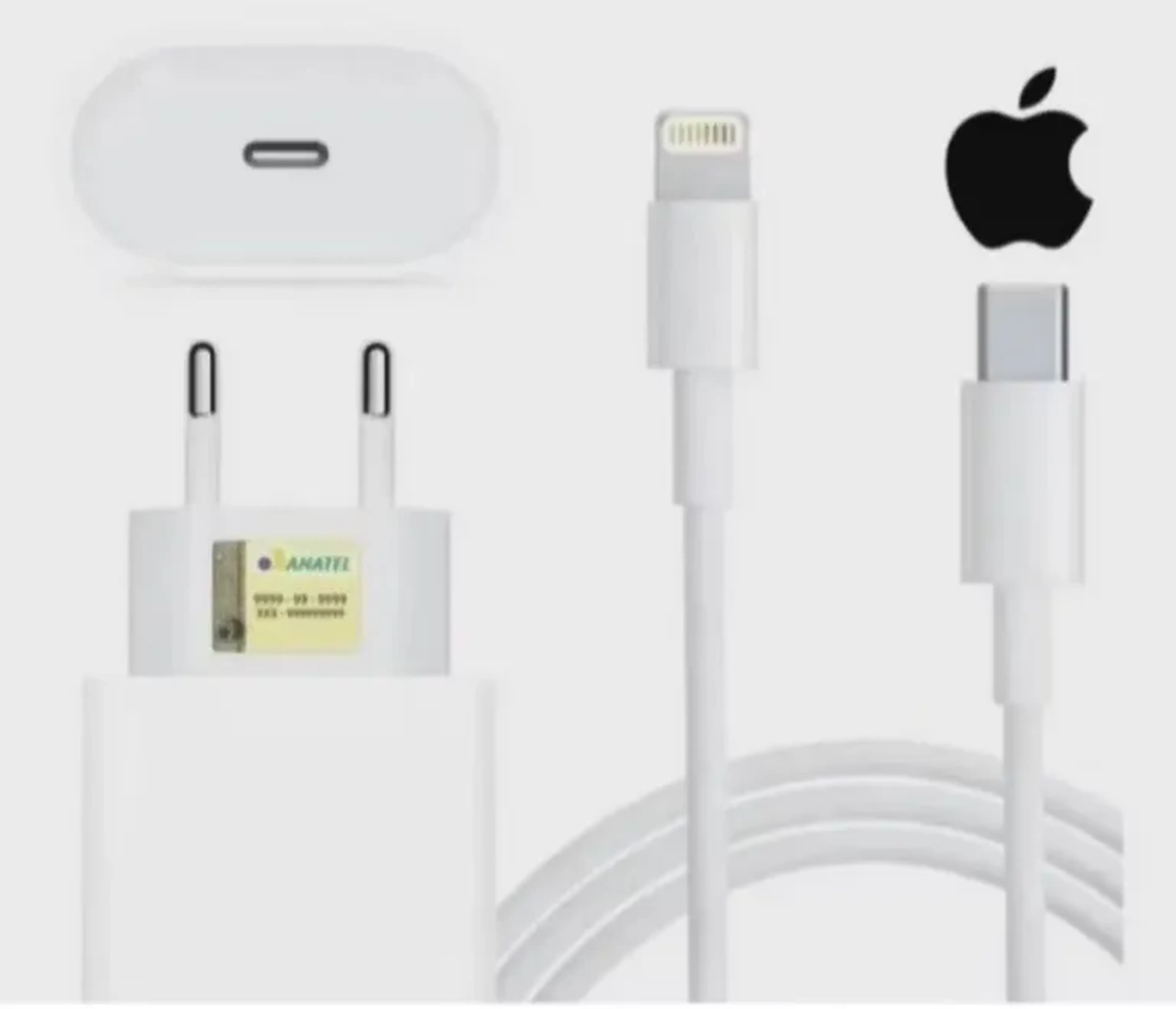 Carregador original para Iphone completo turbo 20w imagem
