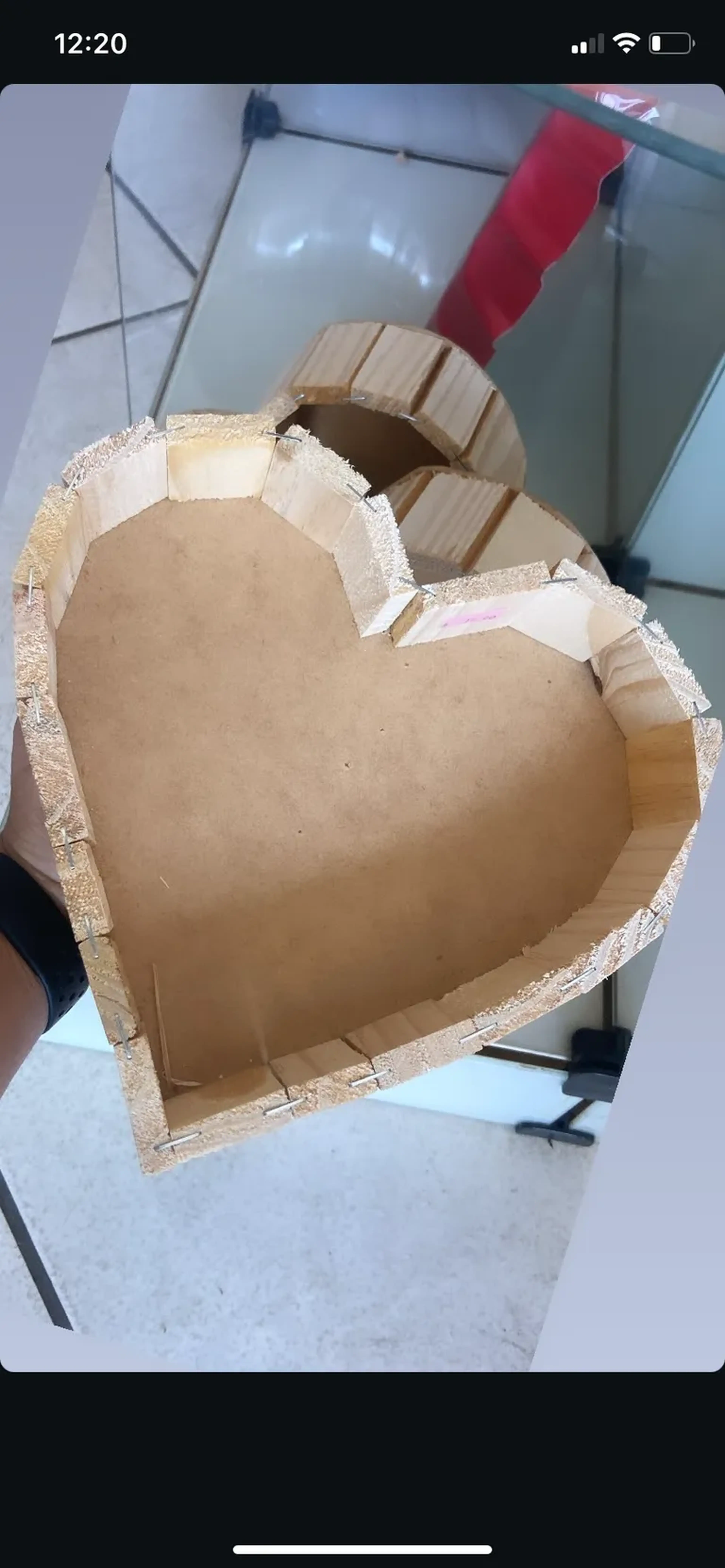 CESTA MADEIRA P imagem
