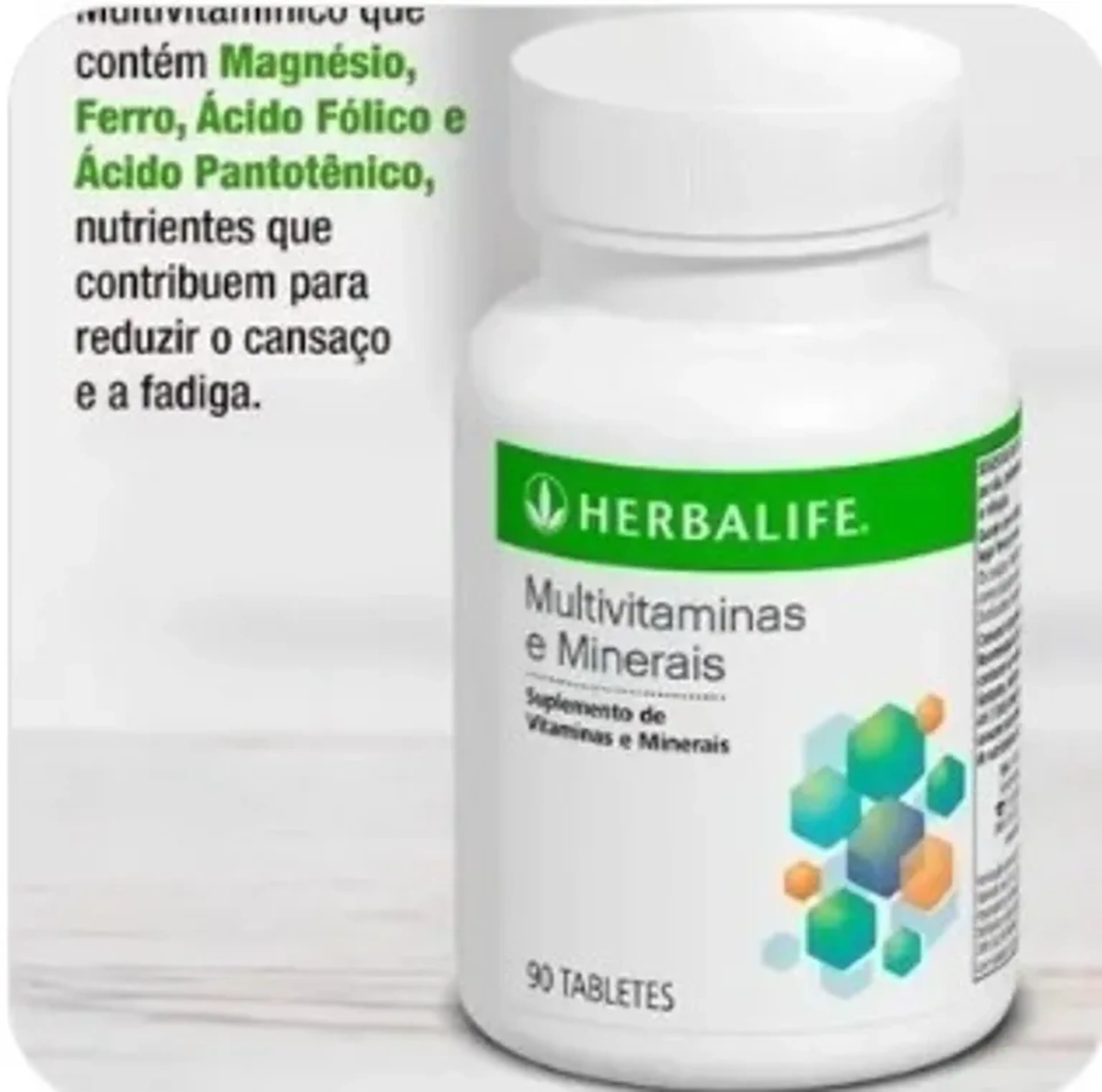 MULTIVITAMINAS E MINERAIS HERBALIFE imagem