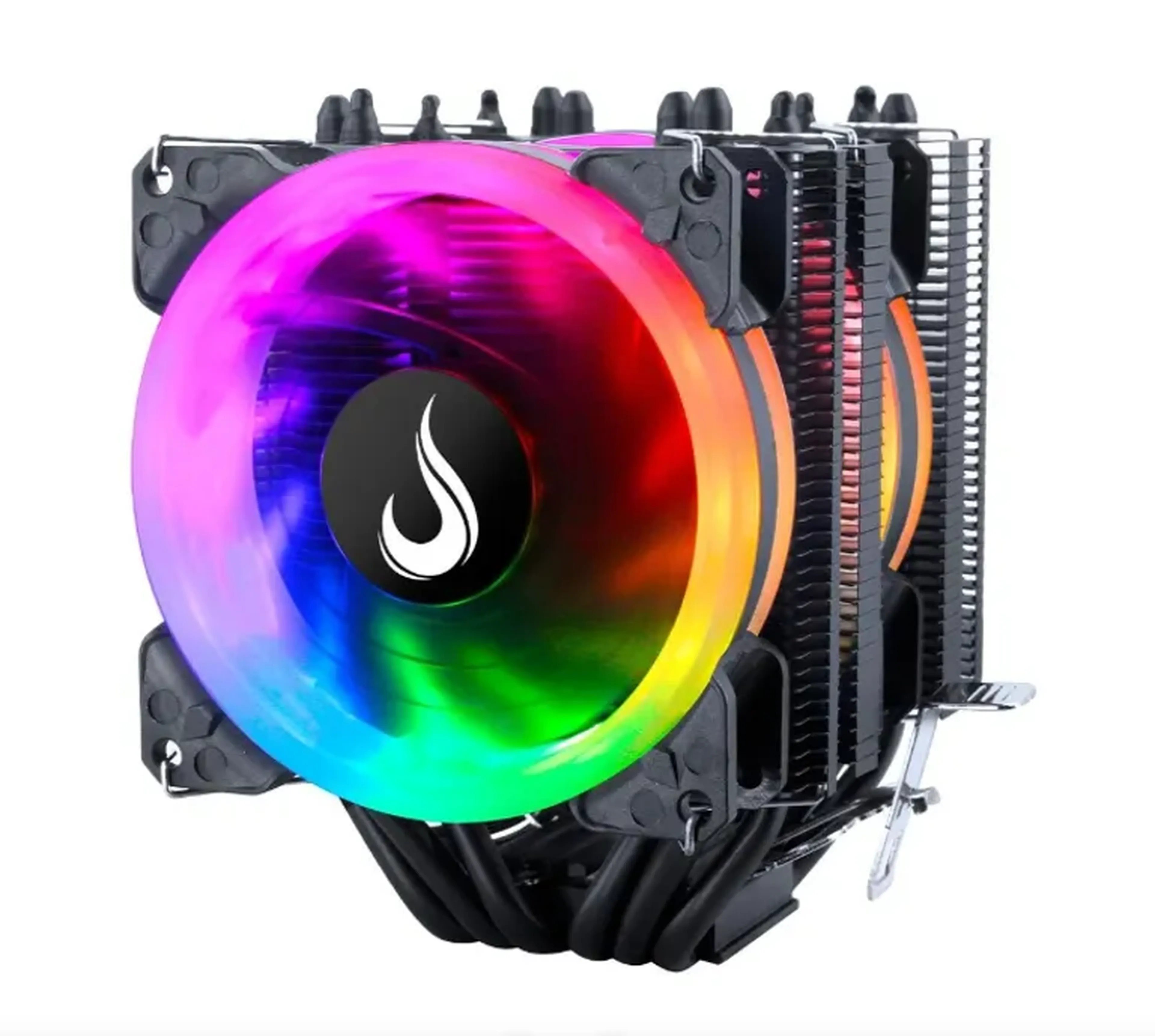 Air Cooler Rise Mode G800, ARGB, AMD Intel, 90mm, Preto imagem