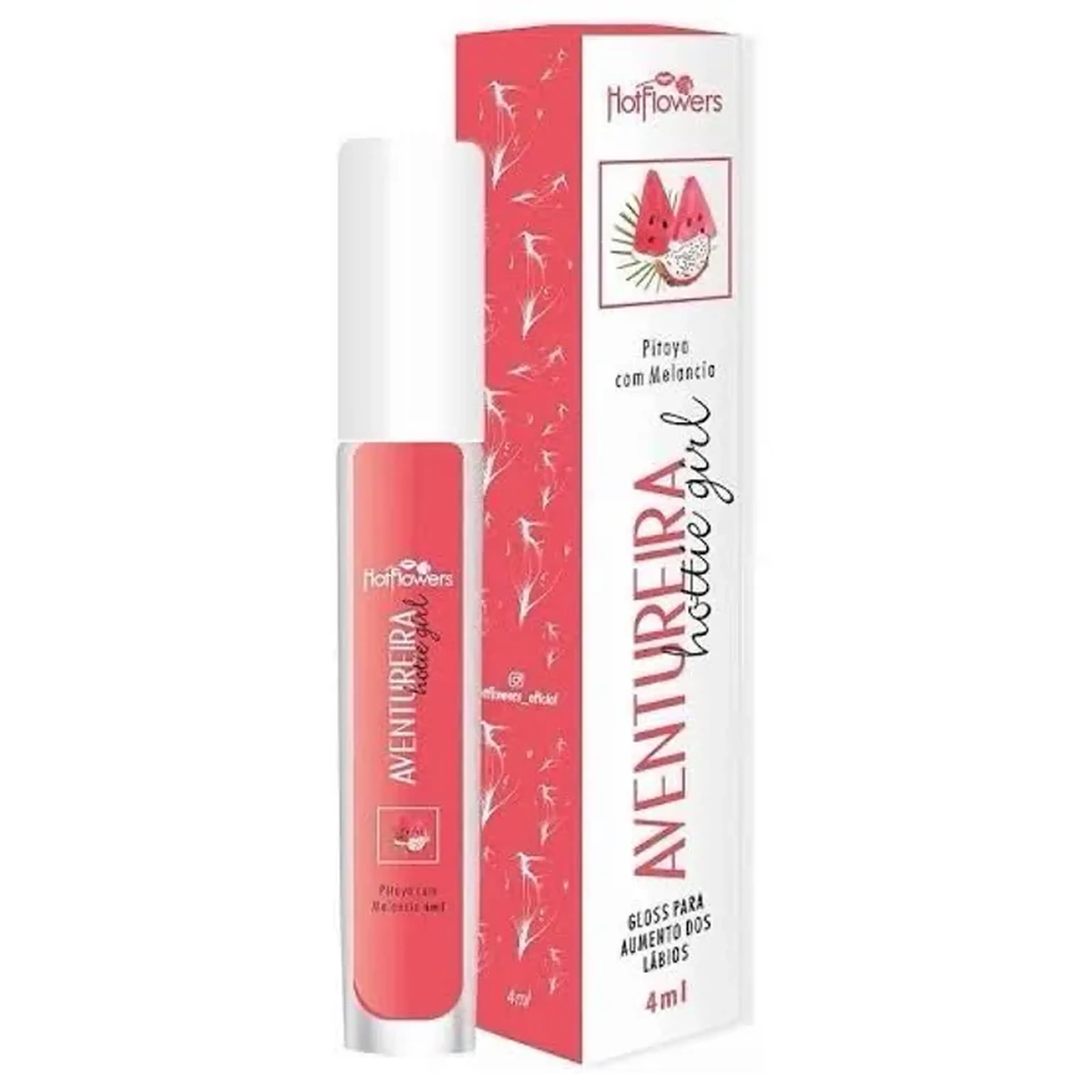 Gloss para aumento dos lábios Hottie Girl 4ml imagem