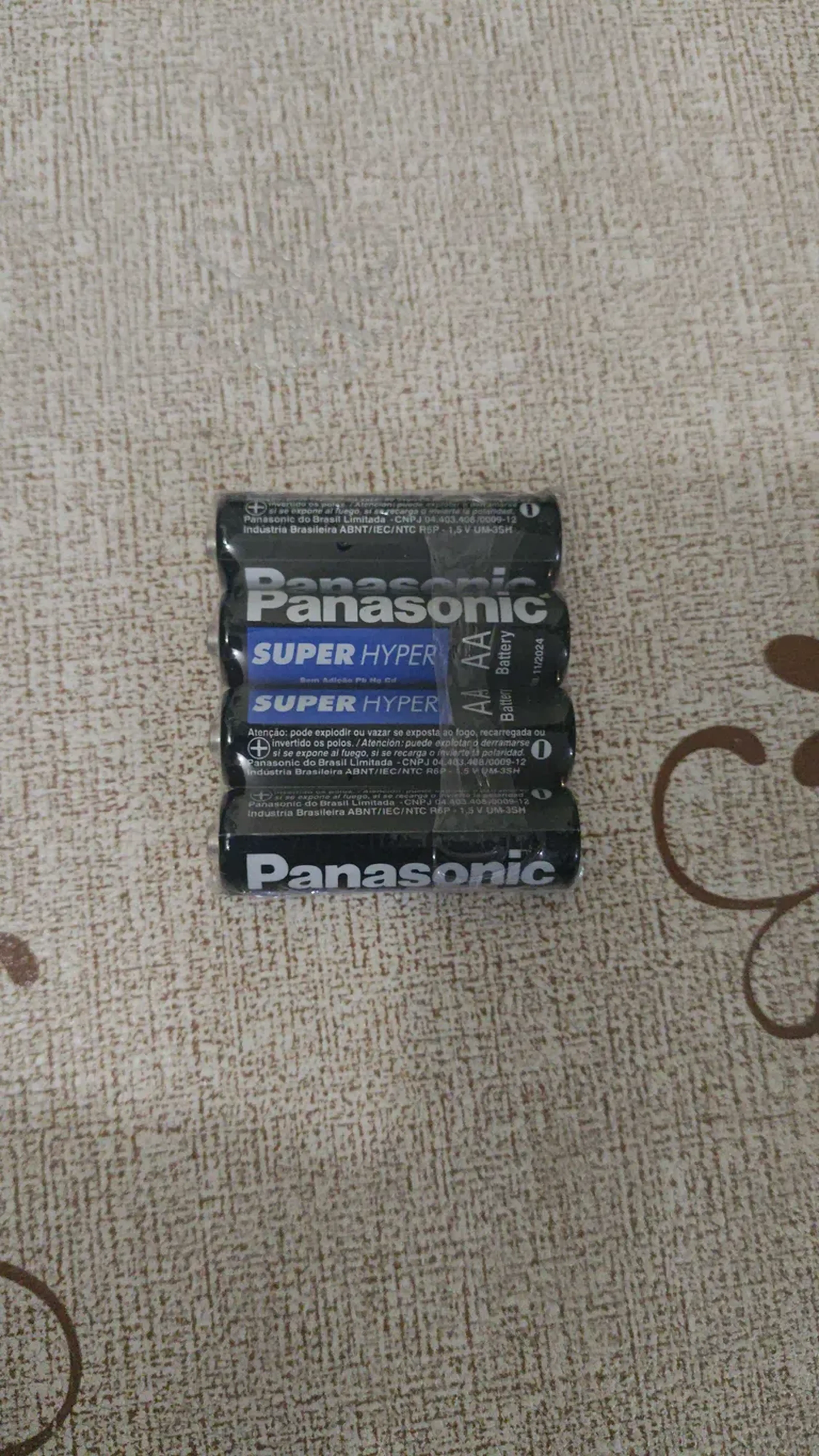 Pilhas Panasonic AA c4 imagem