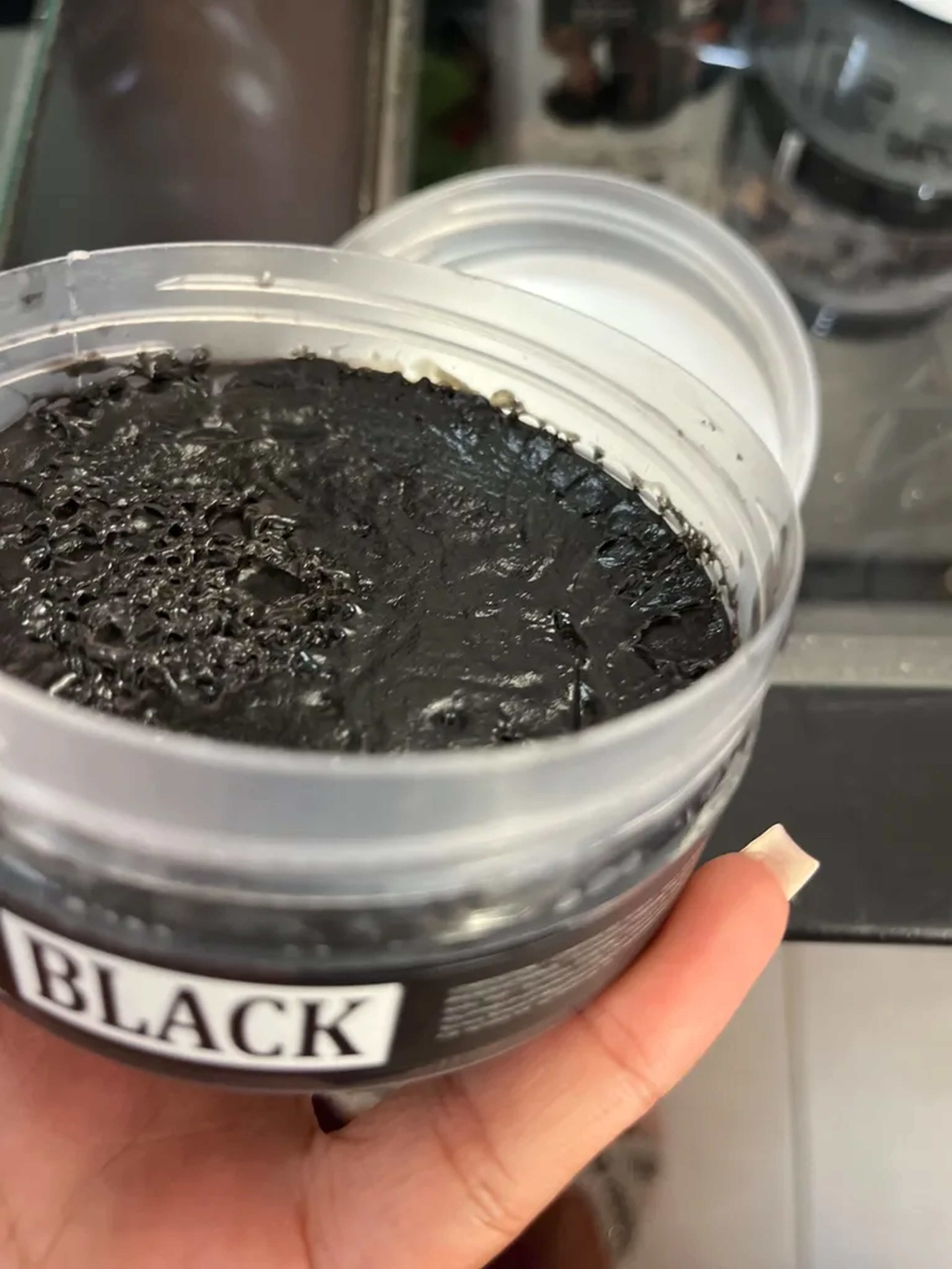 Pomada black para baby hair imagem