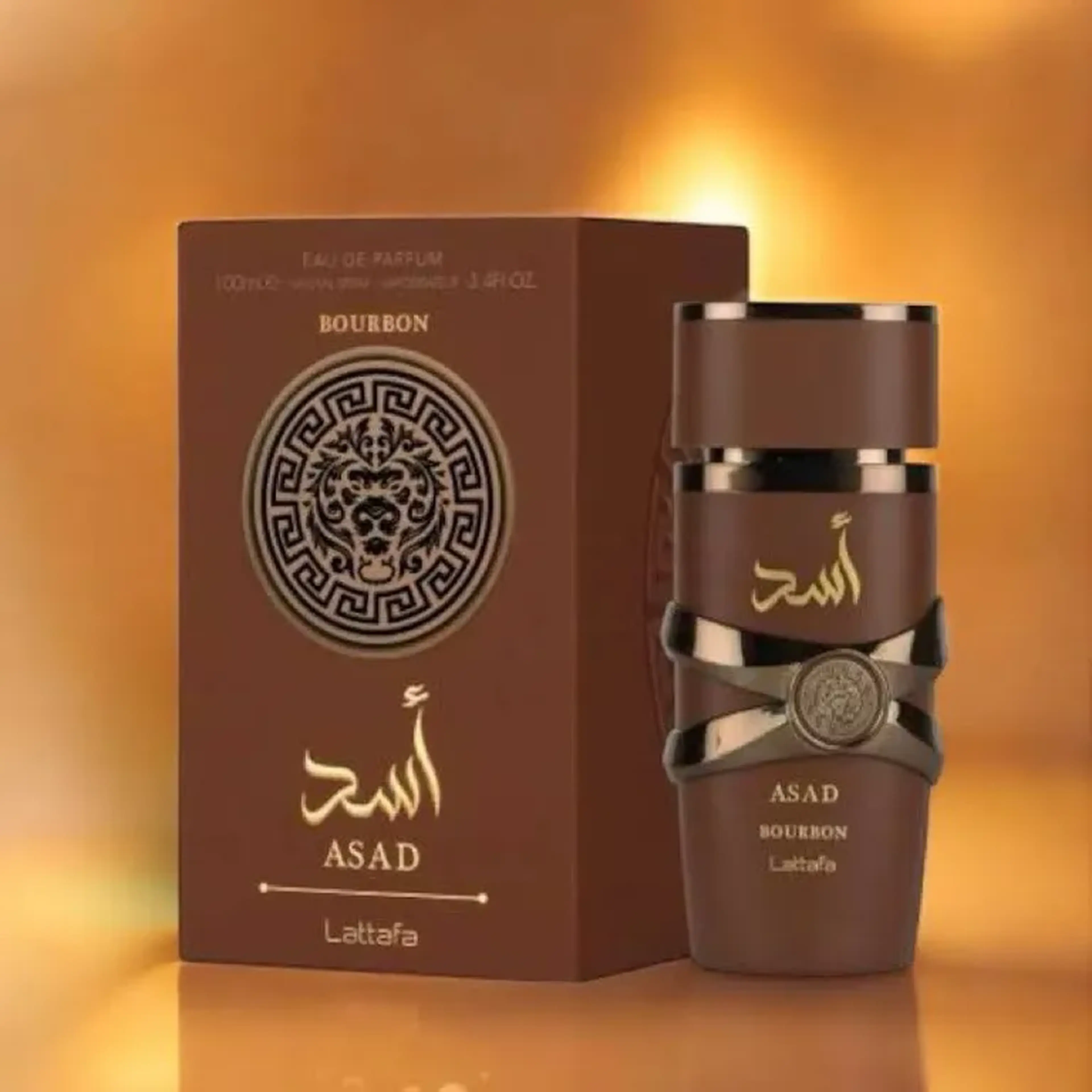 Asad Bourbon Lattafa Eau De Parfum 100ml Masculino imagem