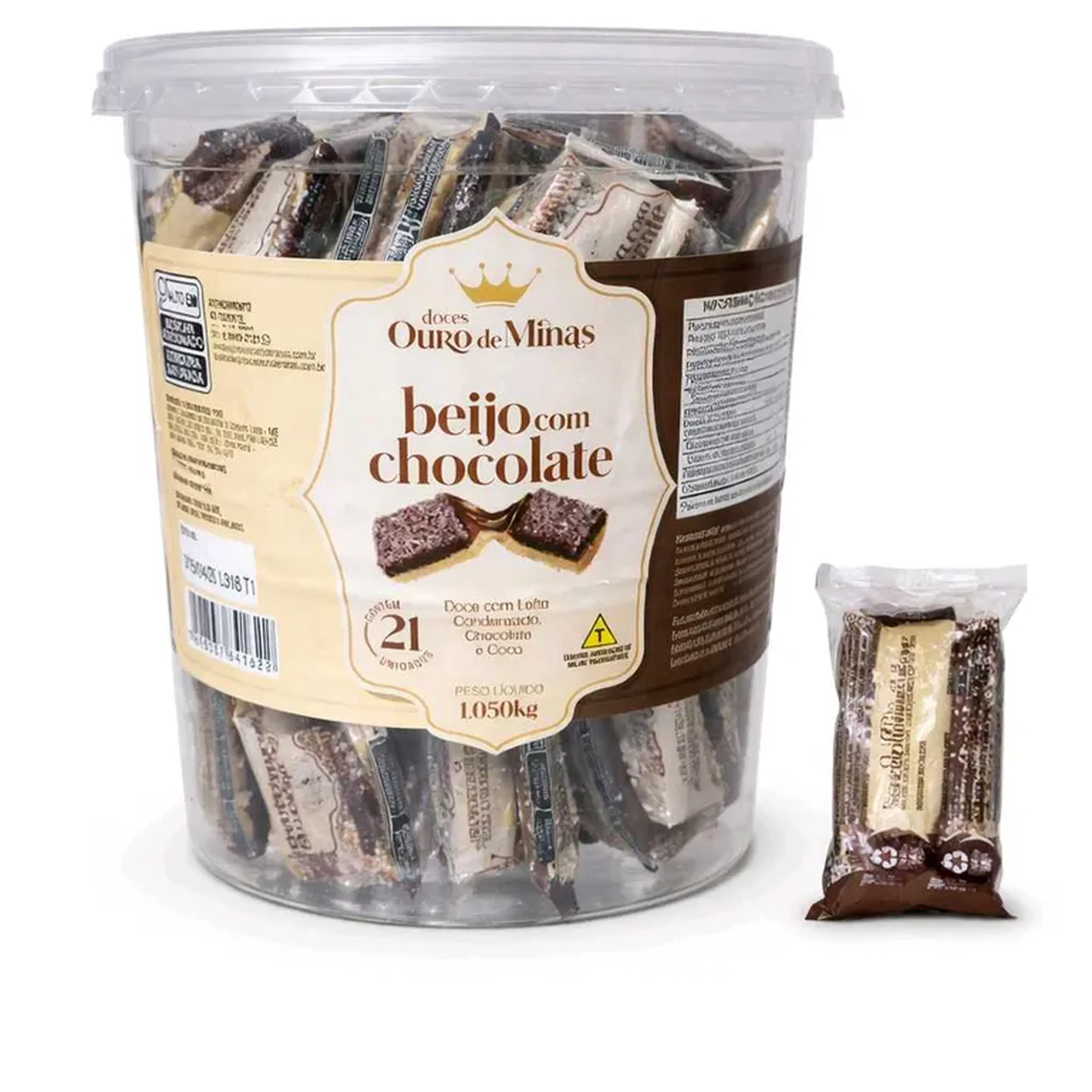 Beijo com Chocolate Ouro de Minas imagem