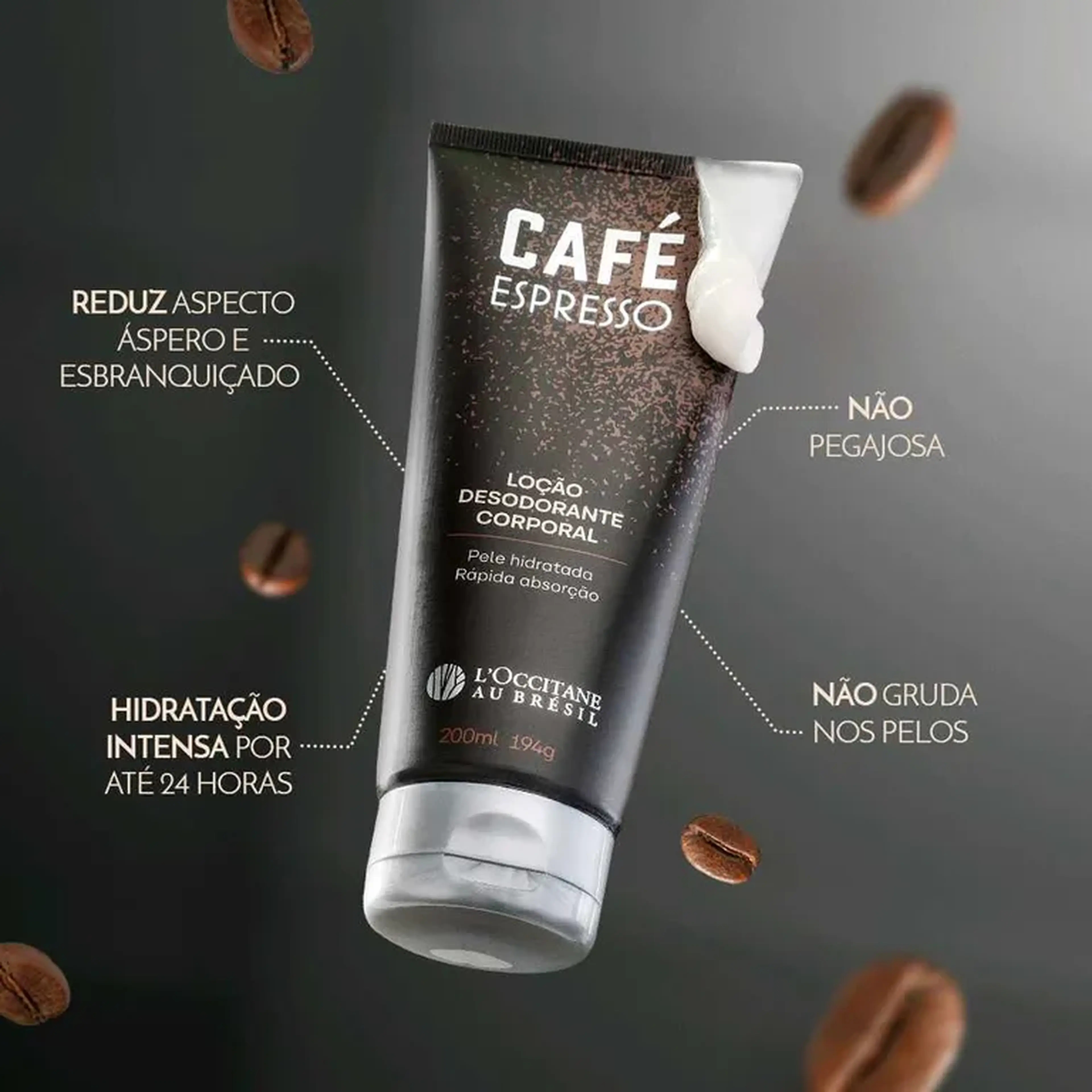 Loção Desodorante Corporal Café Espresso imagem