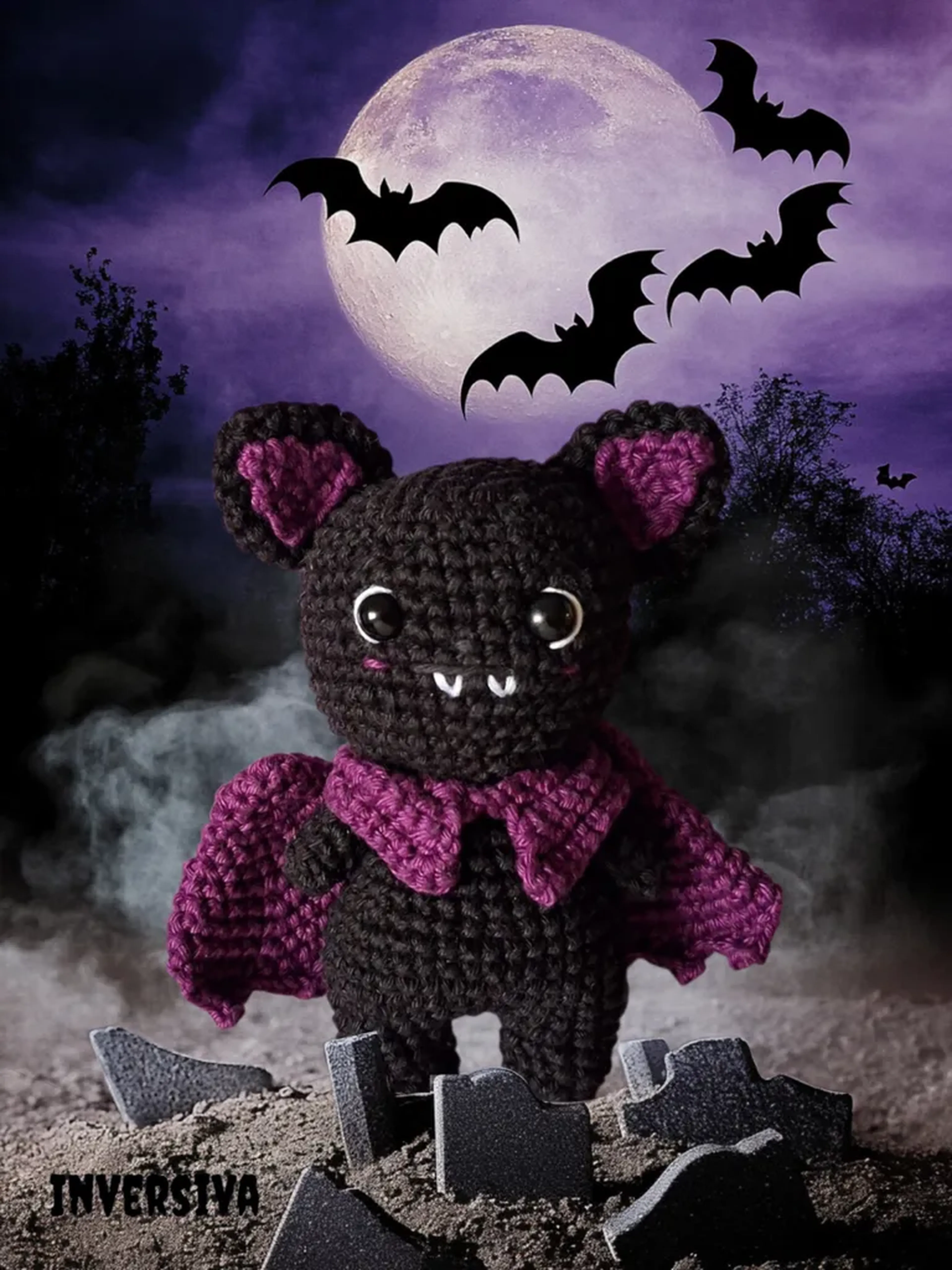 Morcego (pode ser feito nas cores que quiser) imagem