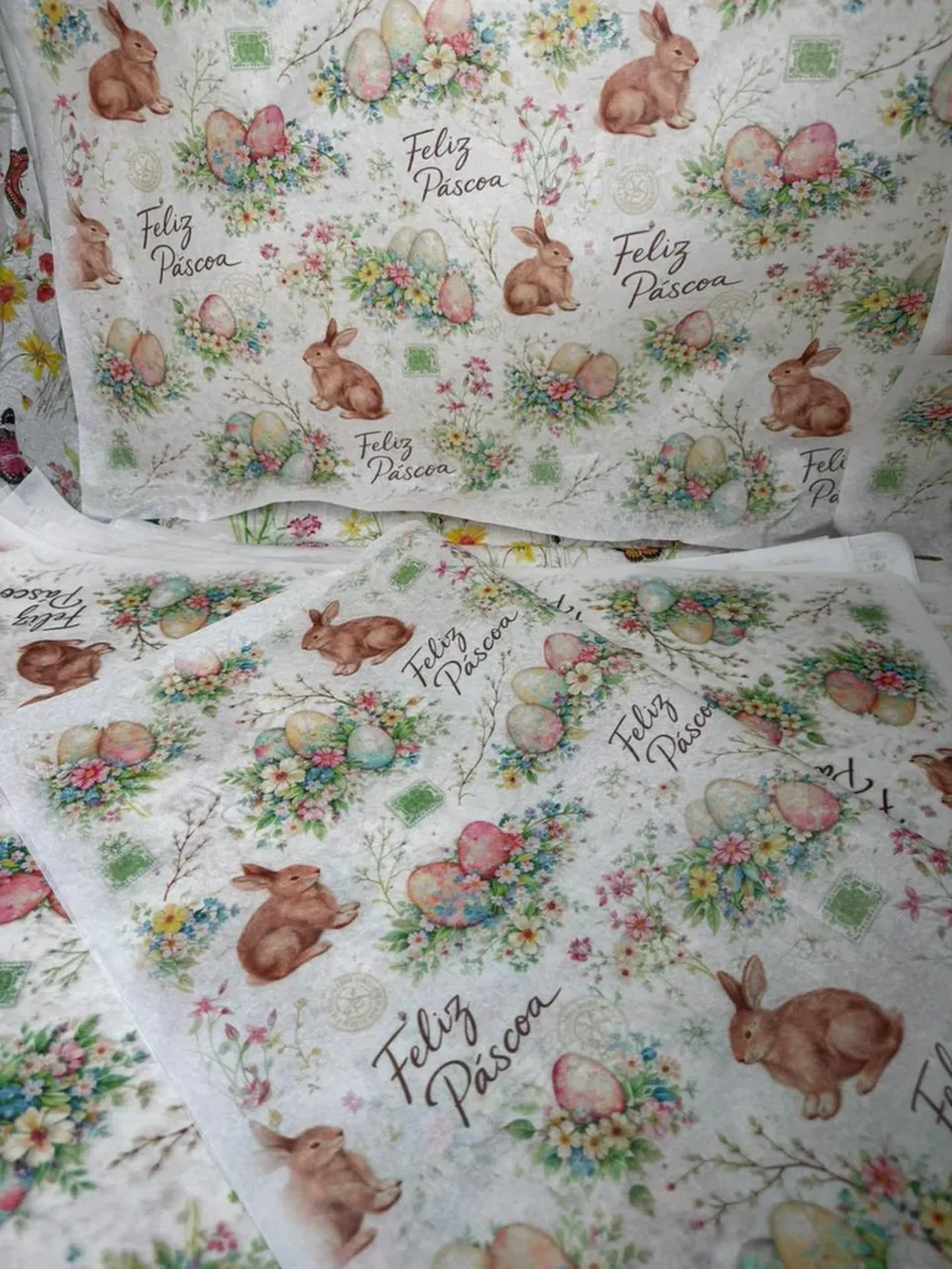Papel de Seda - Pascoa imagem