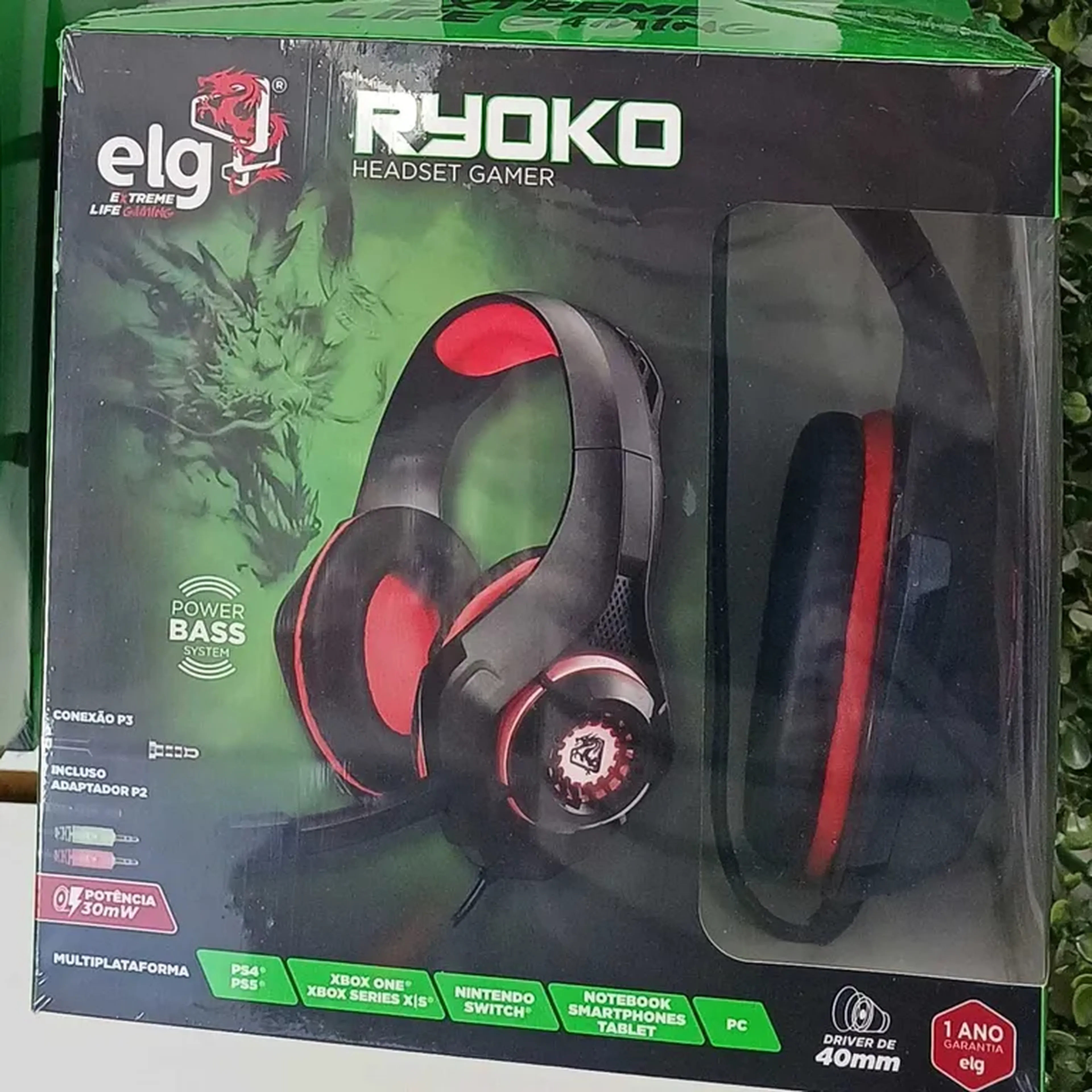 fone de ouvido gamer ryoko Elg imagem