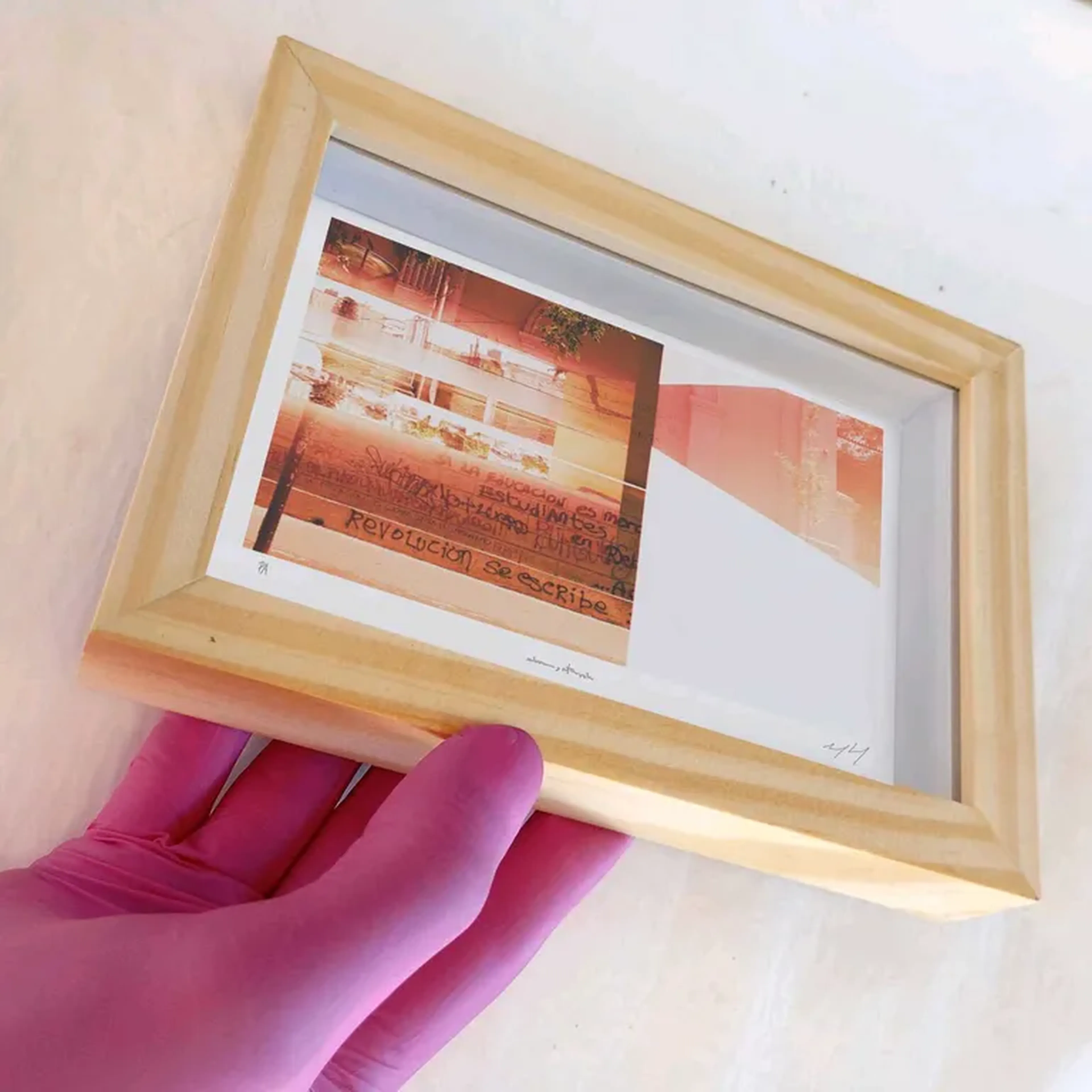 Palávoras - Revolución - 10x15 cm moldura alta imagem