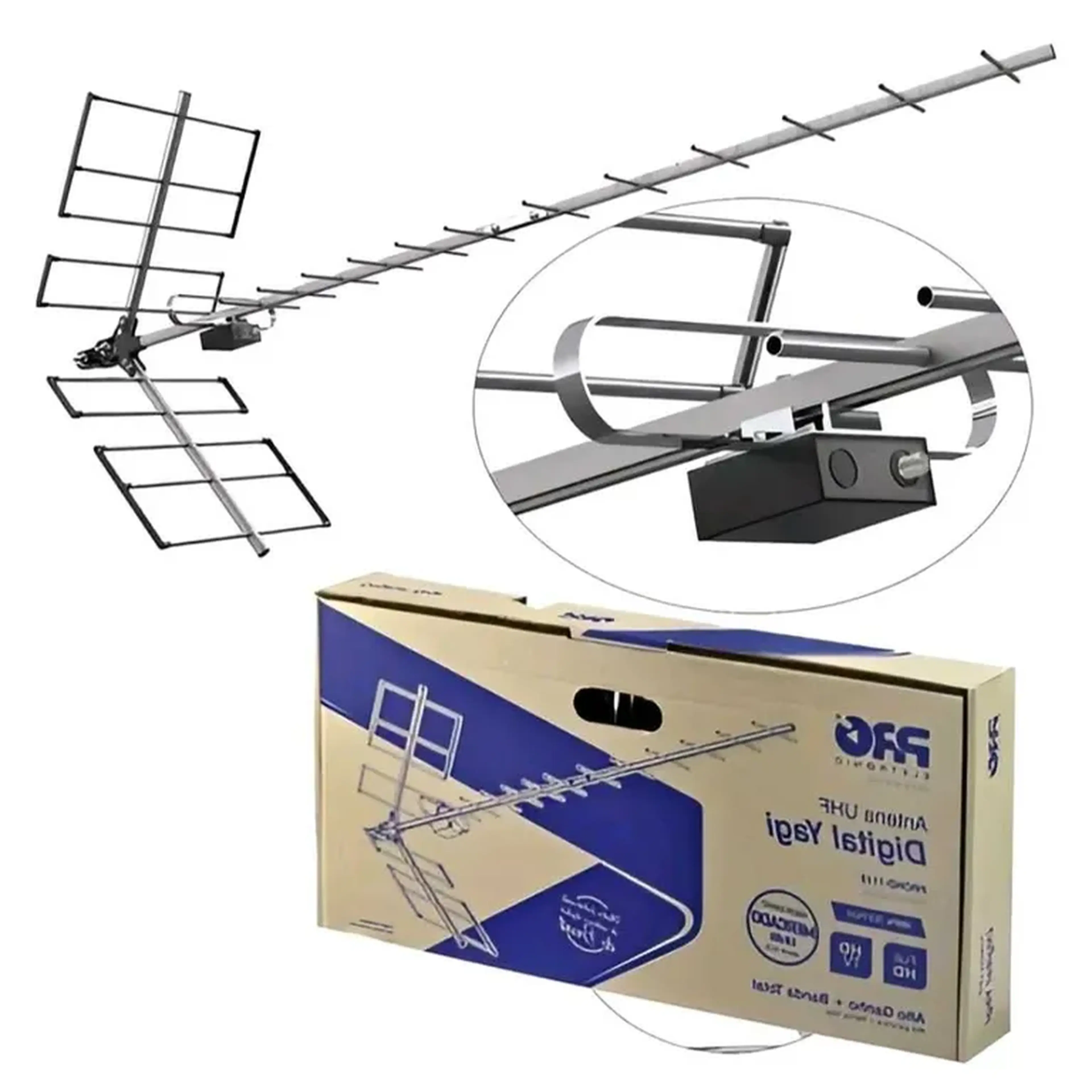 Antena Externa yagi 16 DBI imagem