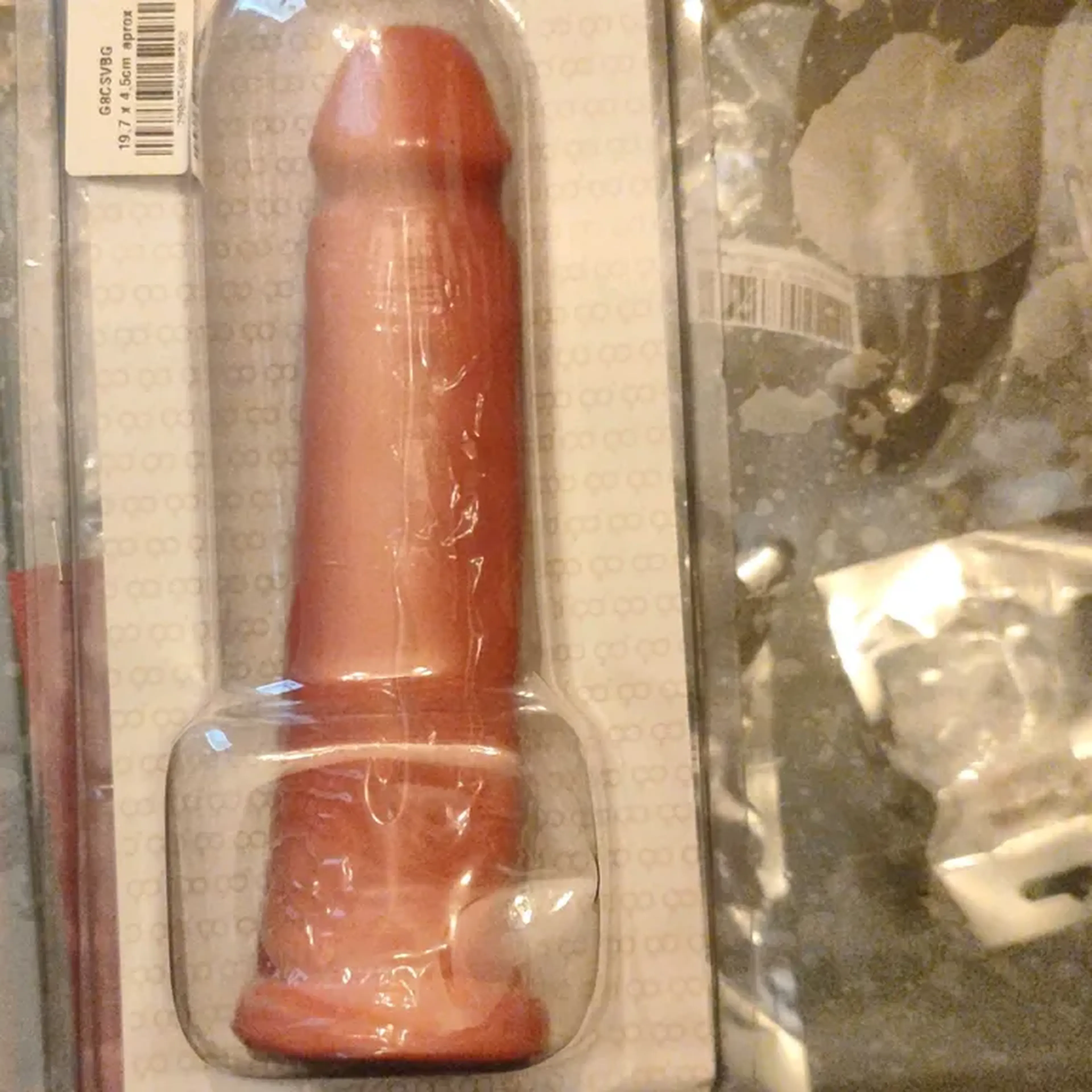 Prótese maciça 19,7x 4,5 cm imagem