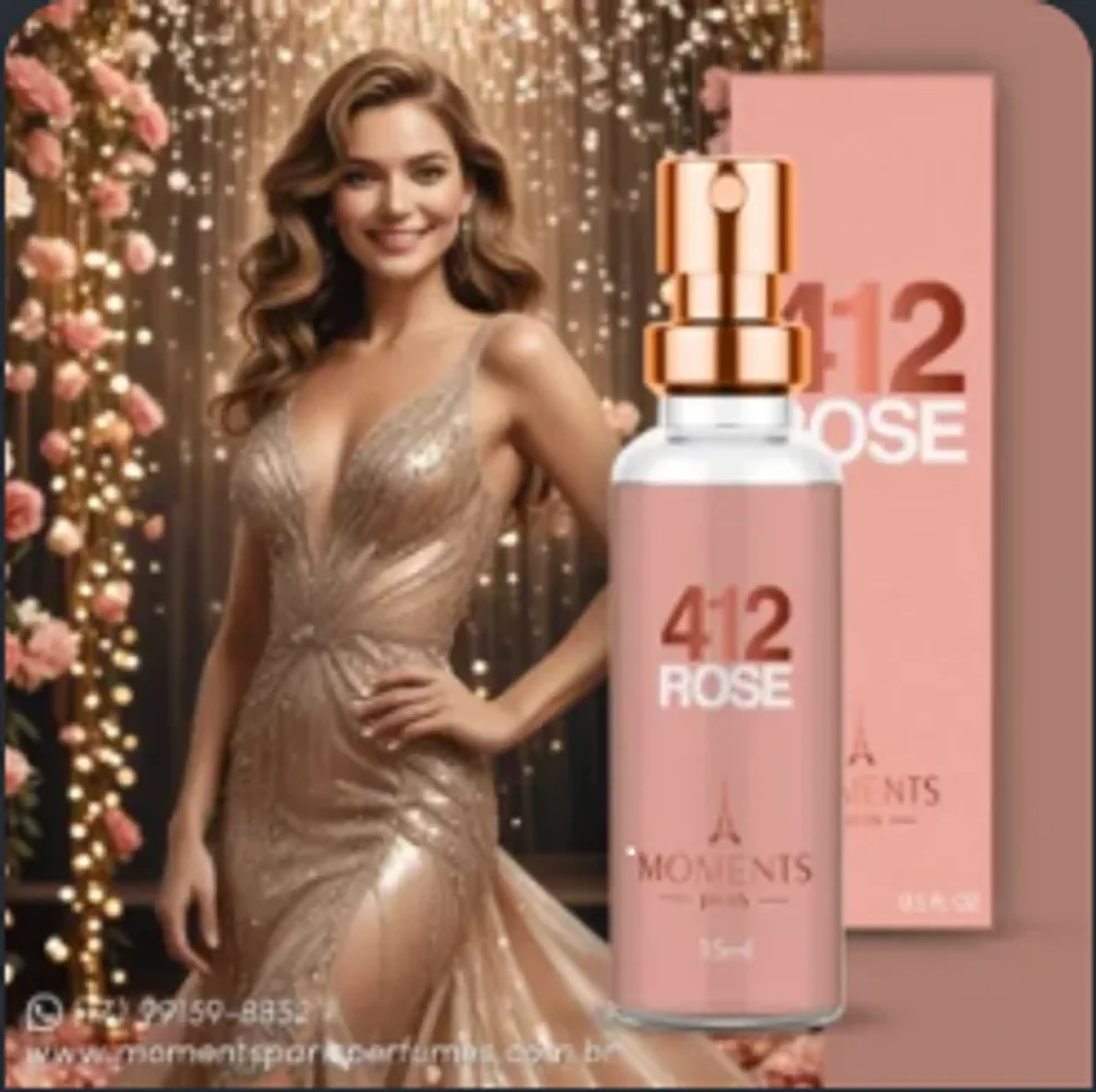 212 Rose – Perfume Inspirado no 212 Rose de Paco Rabanne imagem