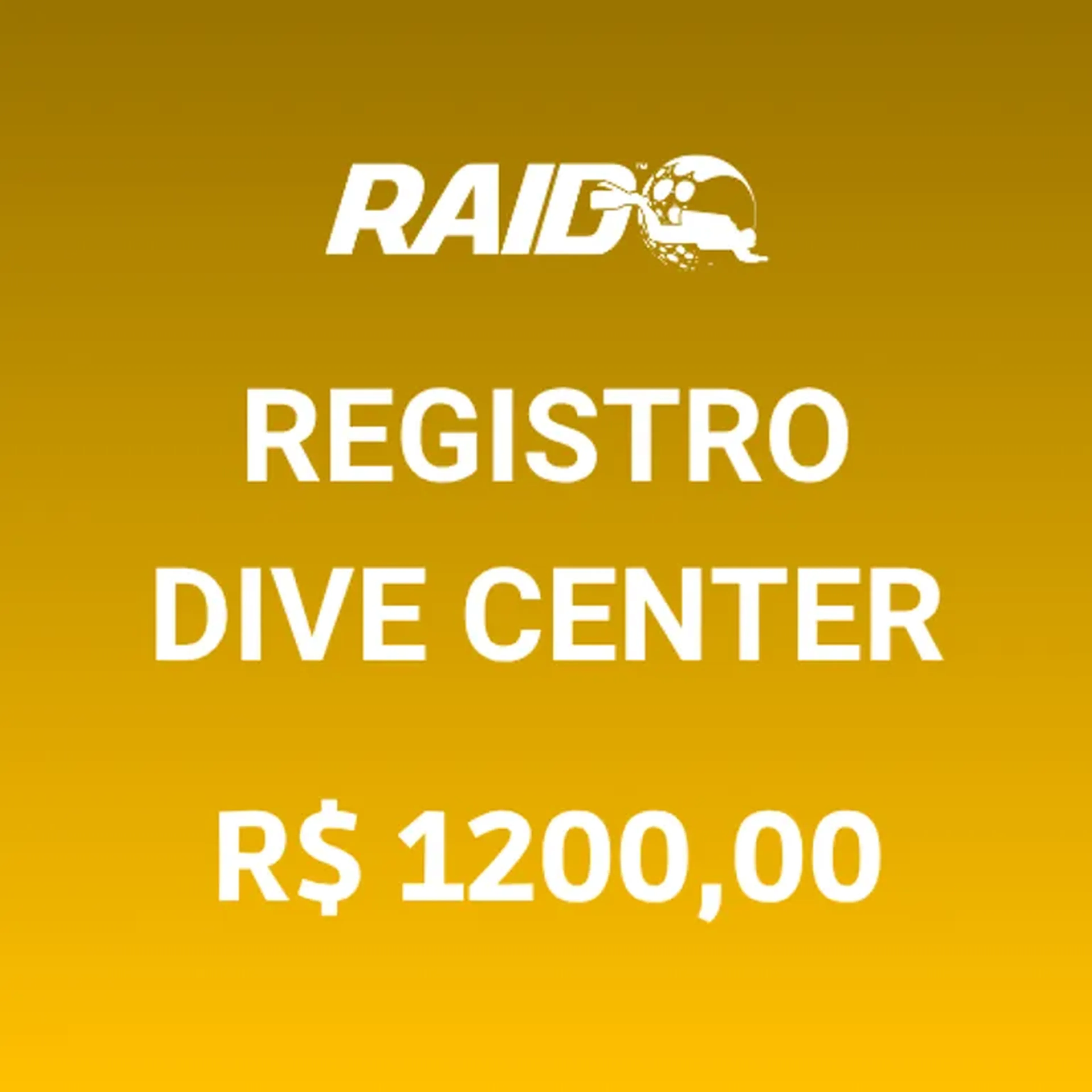 REGISTRO DE DIVE CENTER imagem