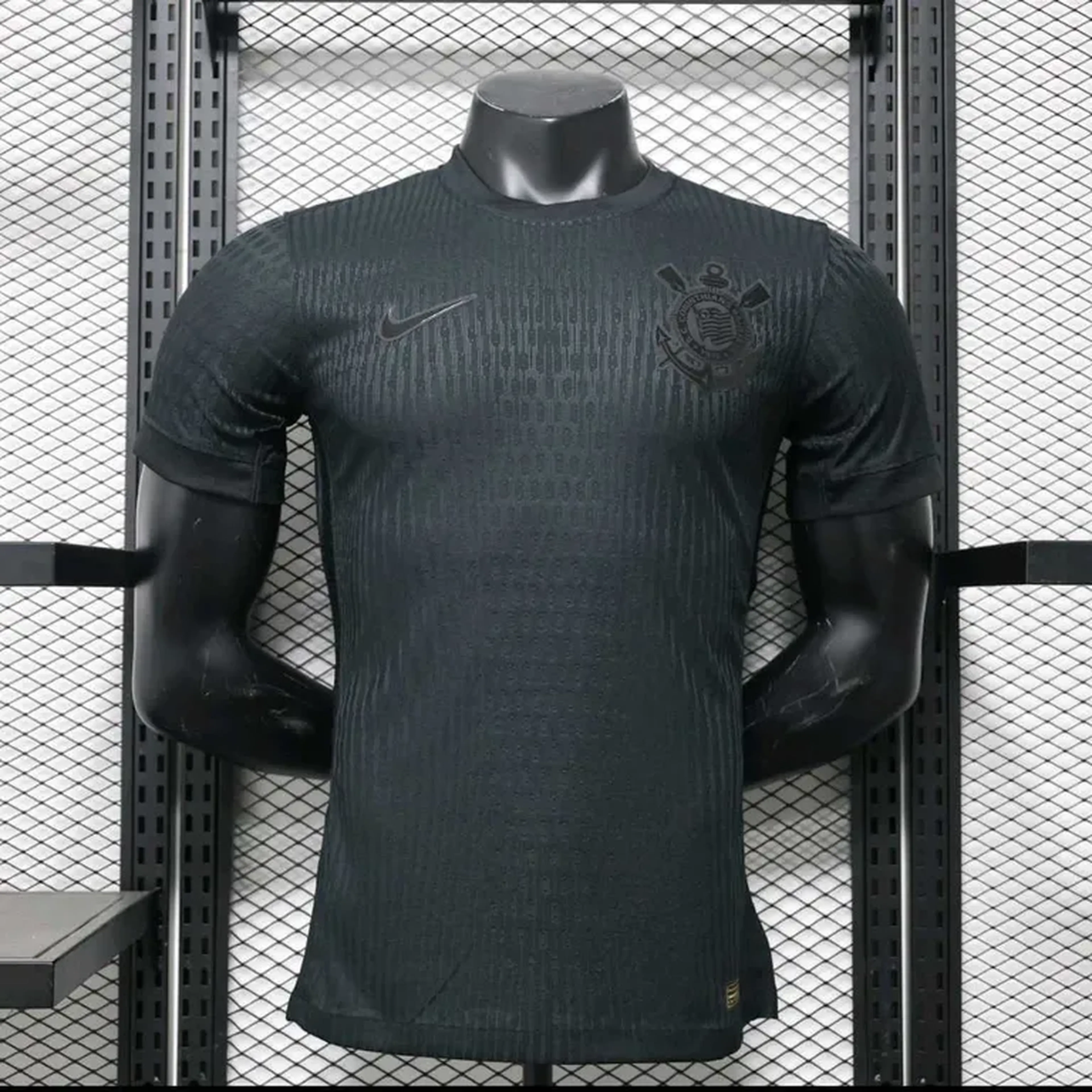 Camisa Corinthians All Black Player imagem
