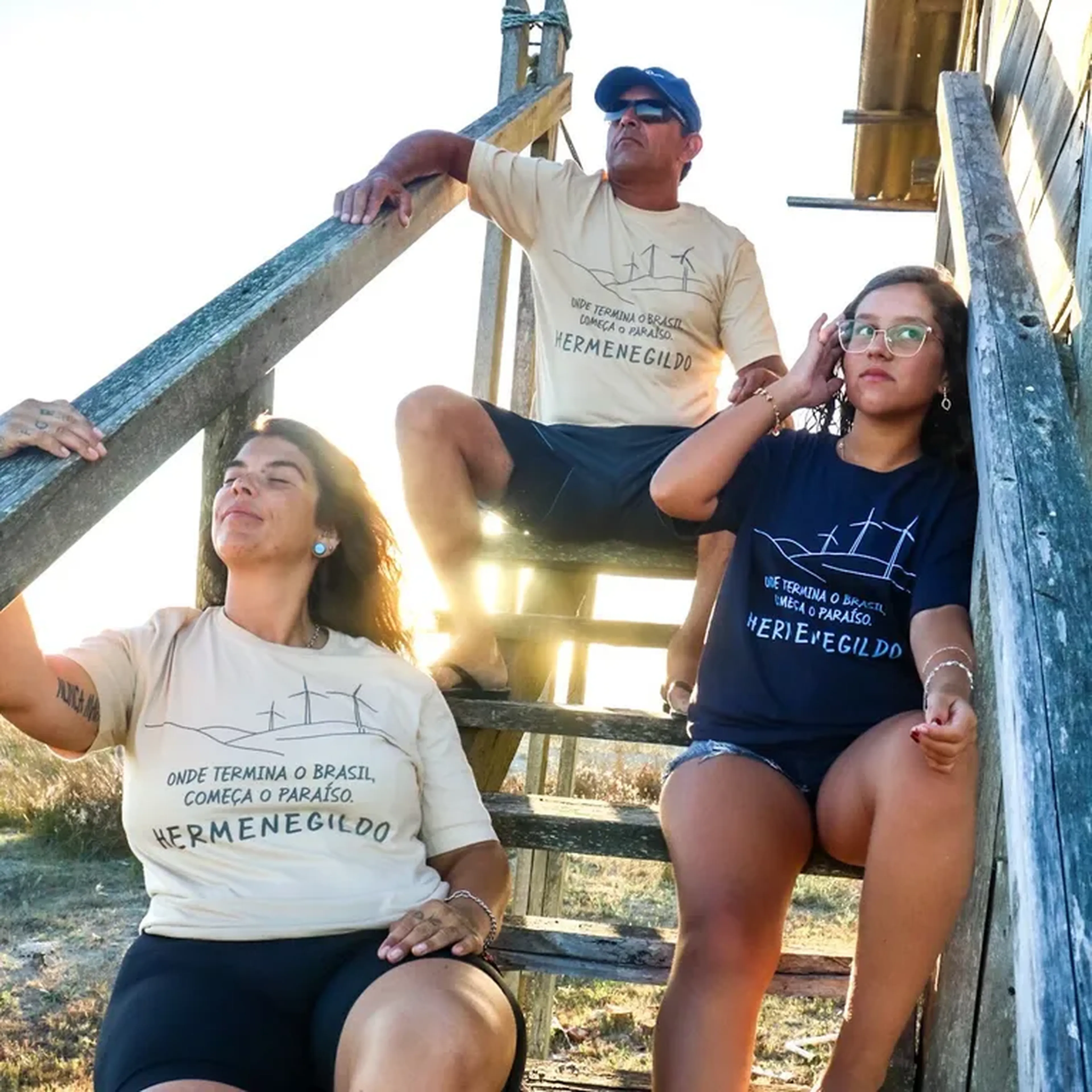 Camisetas Hermena Torres Éolicas imagem