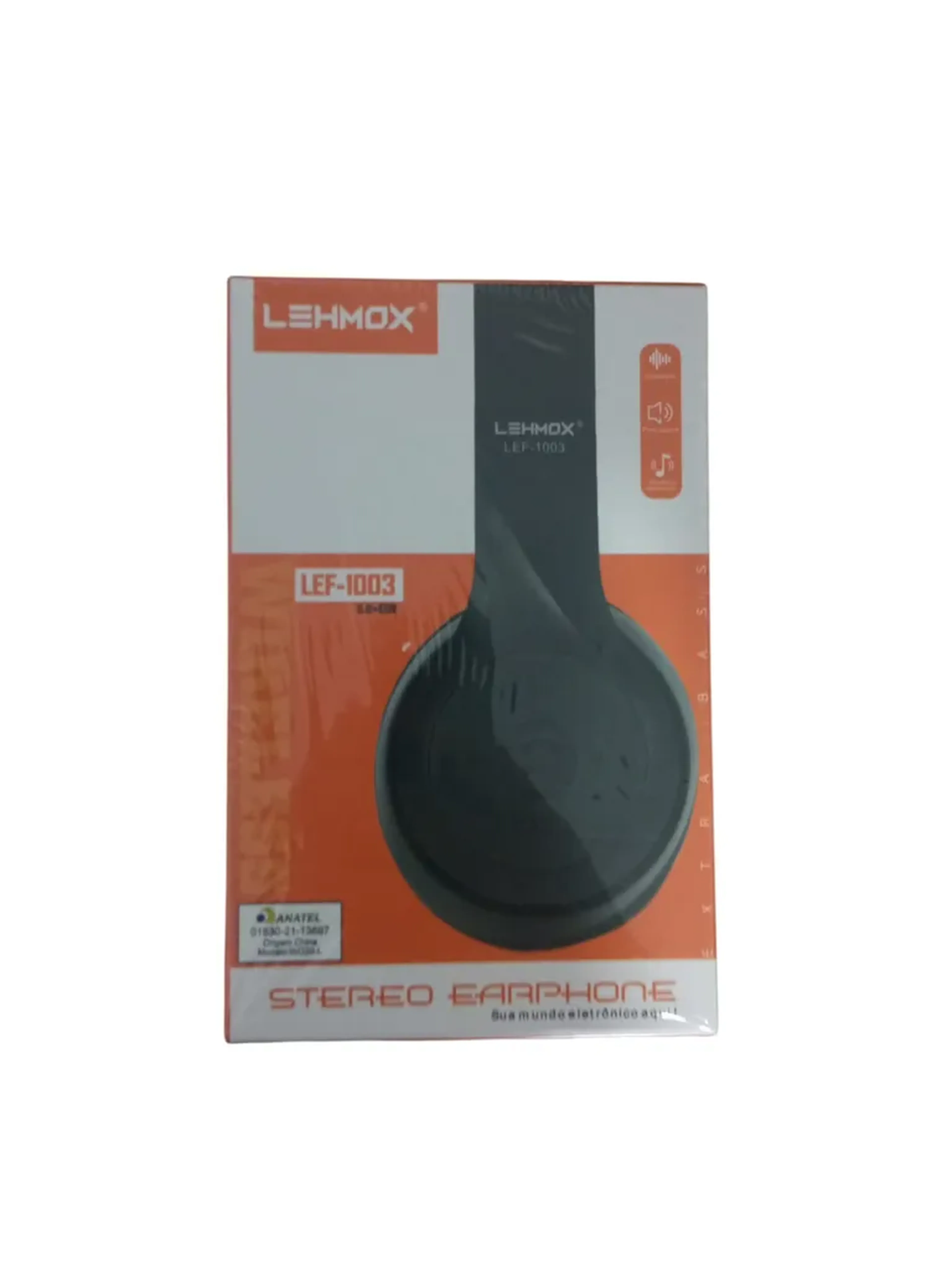 Fone De Ouvido Sem Fio Headphone Bluetooth Lef-1003 Lehmox imagem