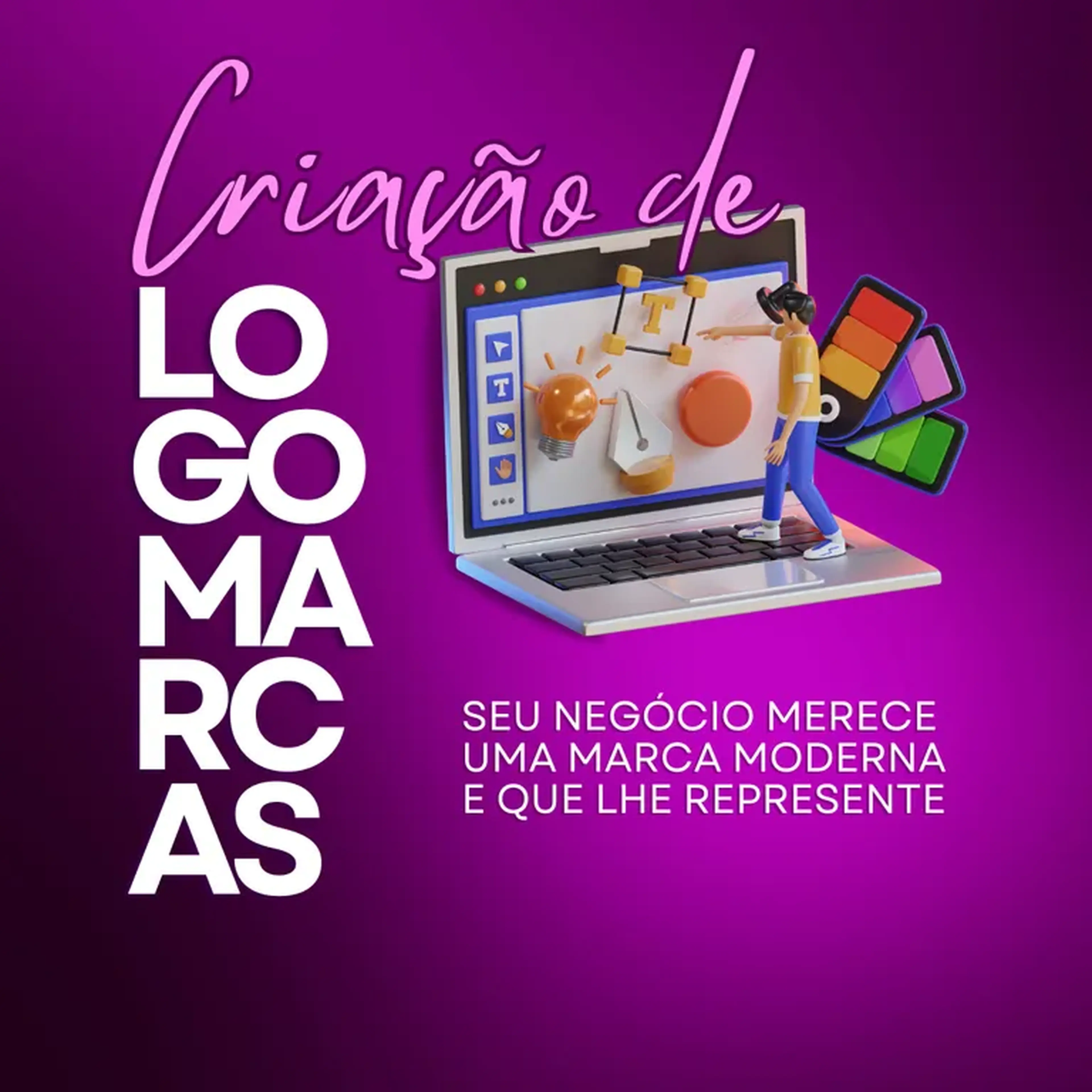 CRIAÇÃO DE LOGOMARCA imagem