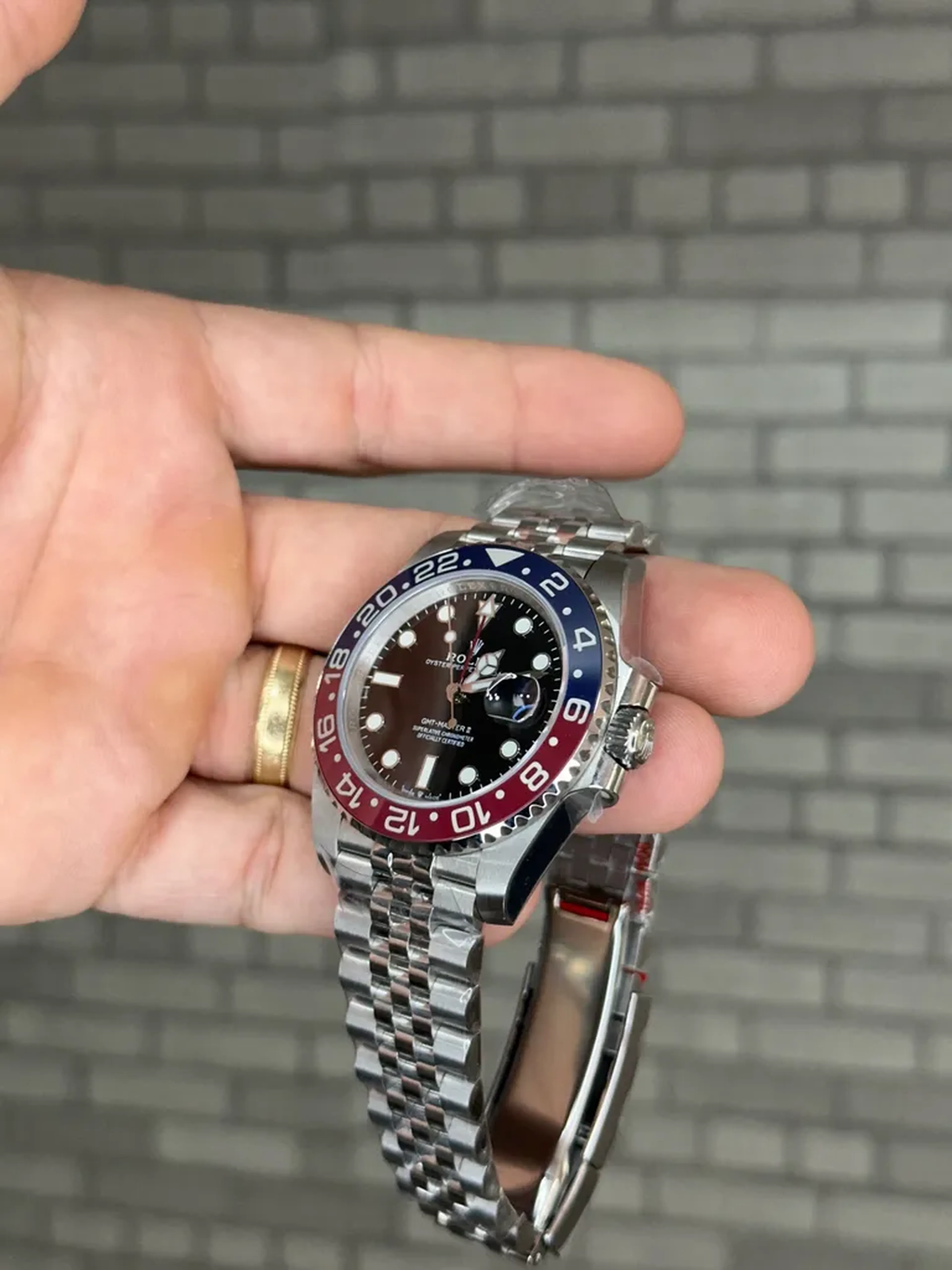 SC Rolex Pepsi GMT - Clean Factory imagem