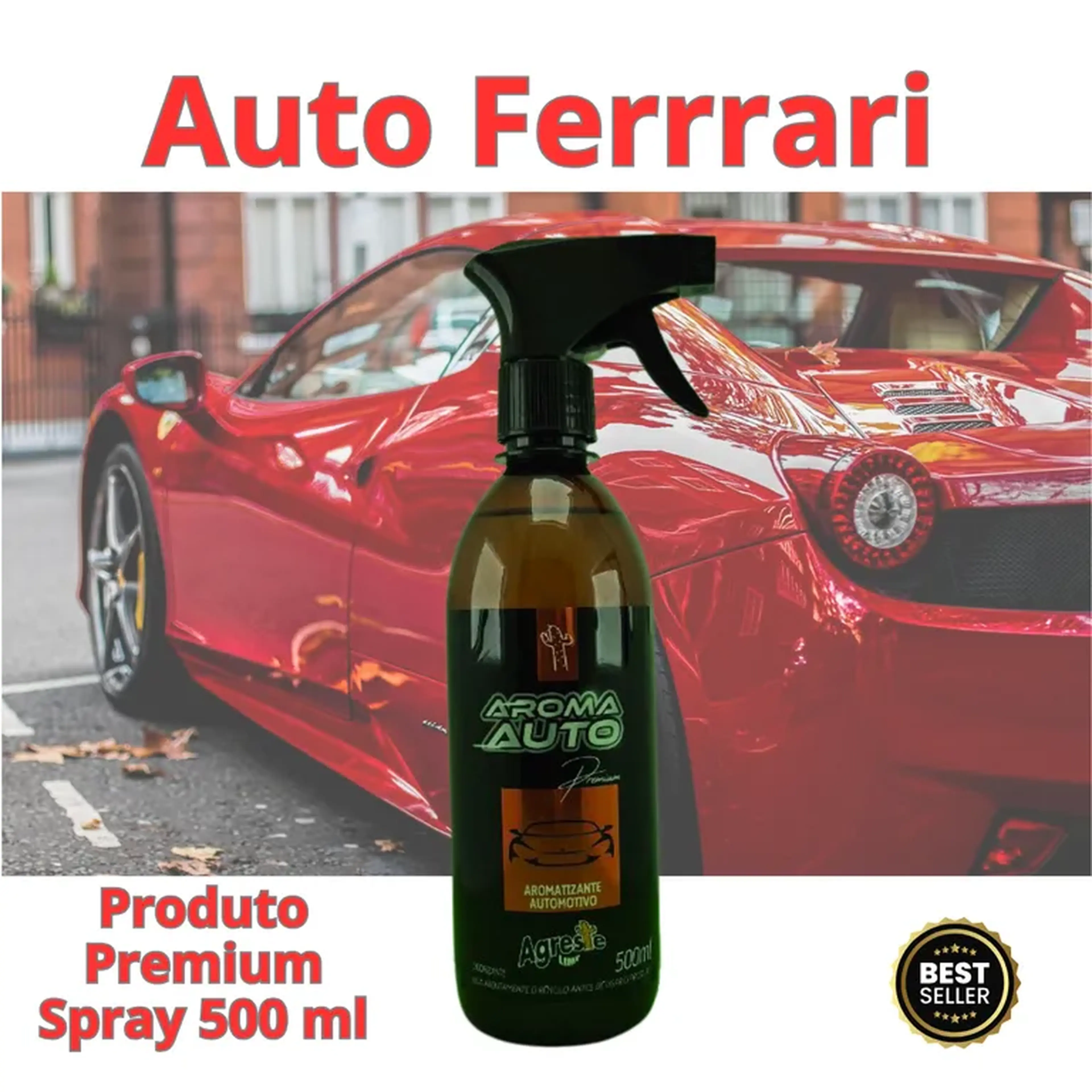 Aroma Auto FERRARI 500 Ml Premium imagem